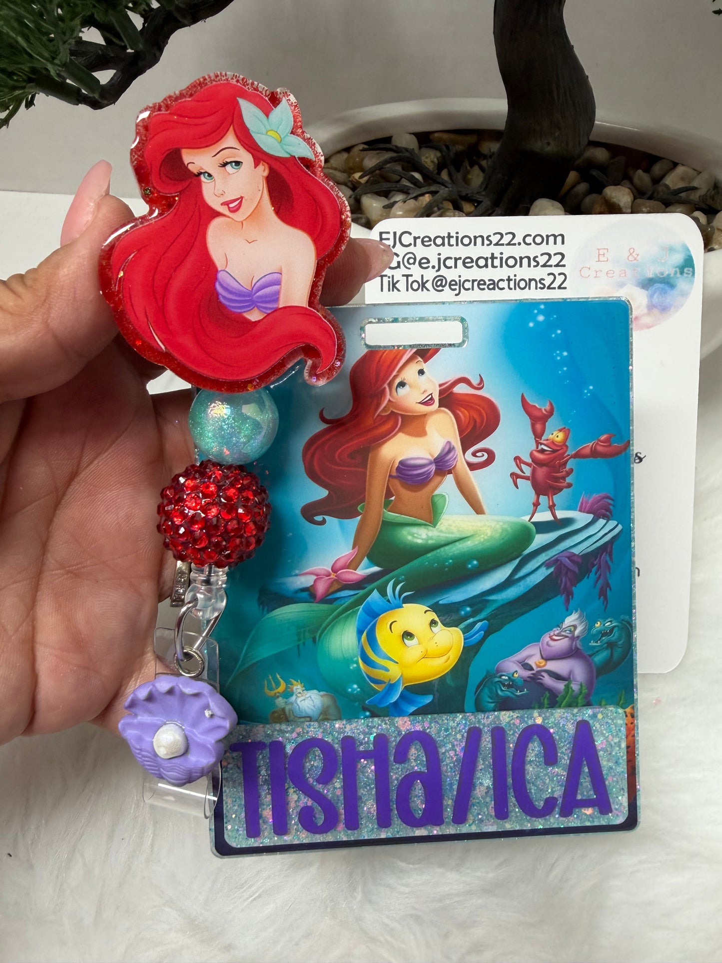 Mermaid Badge Buddy Set