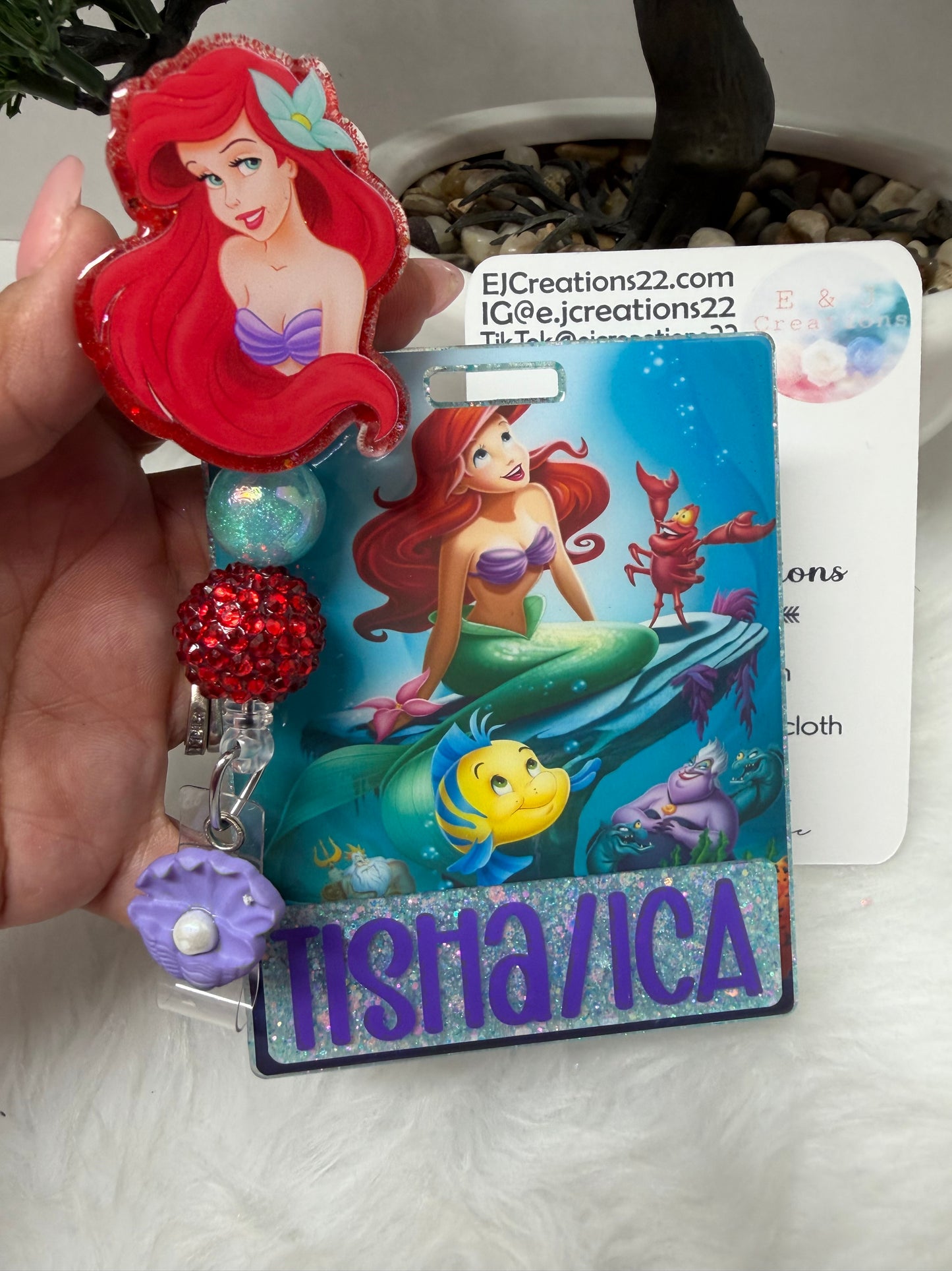 Mermaid Badge Buddy Set