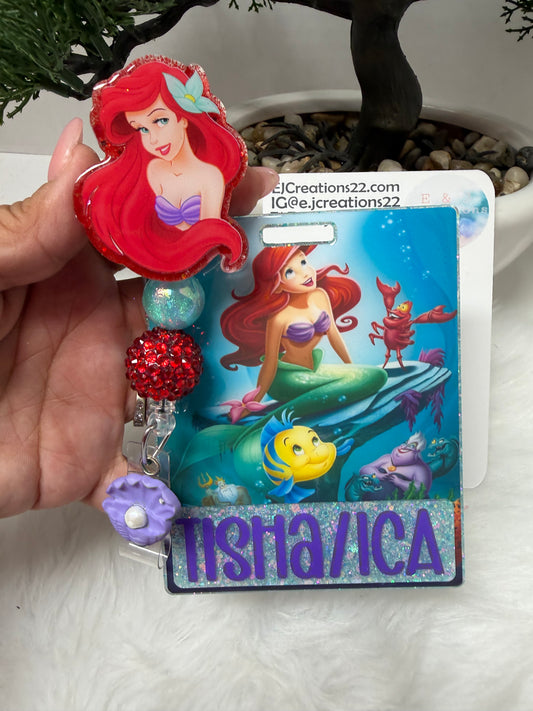 Mermaid Badge Buddy Set