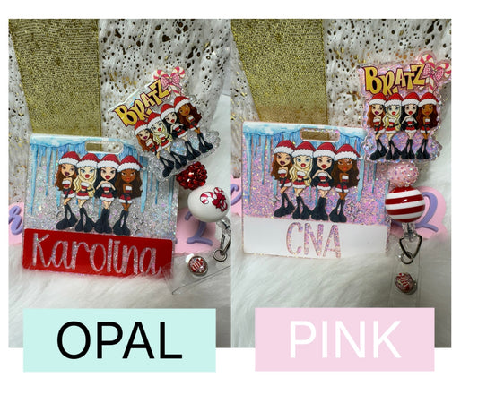 Christmas Bratz Badge Buddy Set