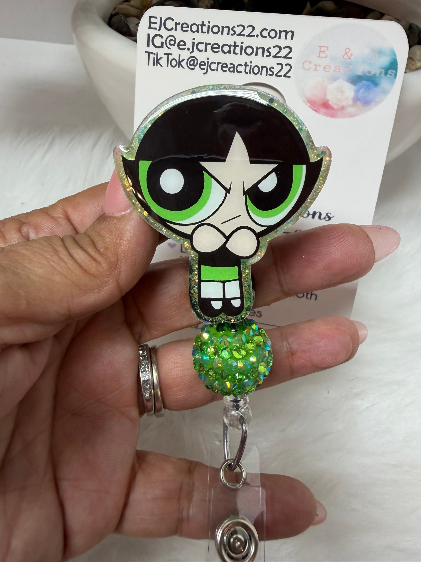 Buttercup Badge Reel