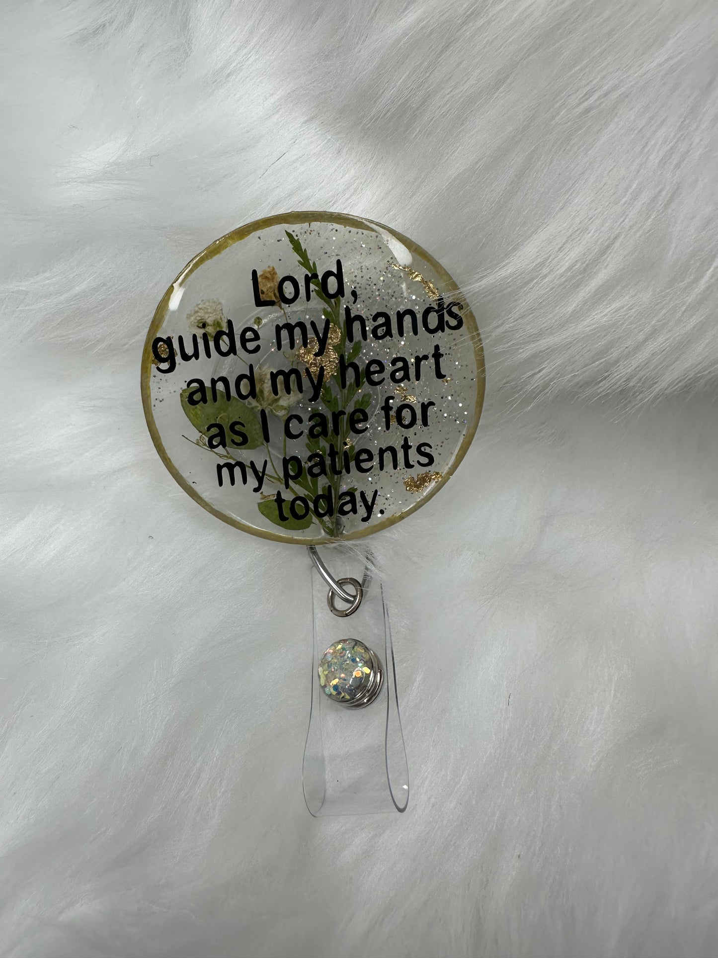 Nurses Prayer Badge Reel