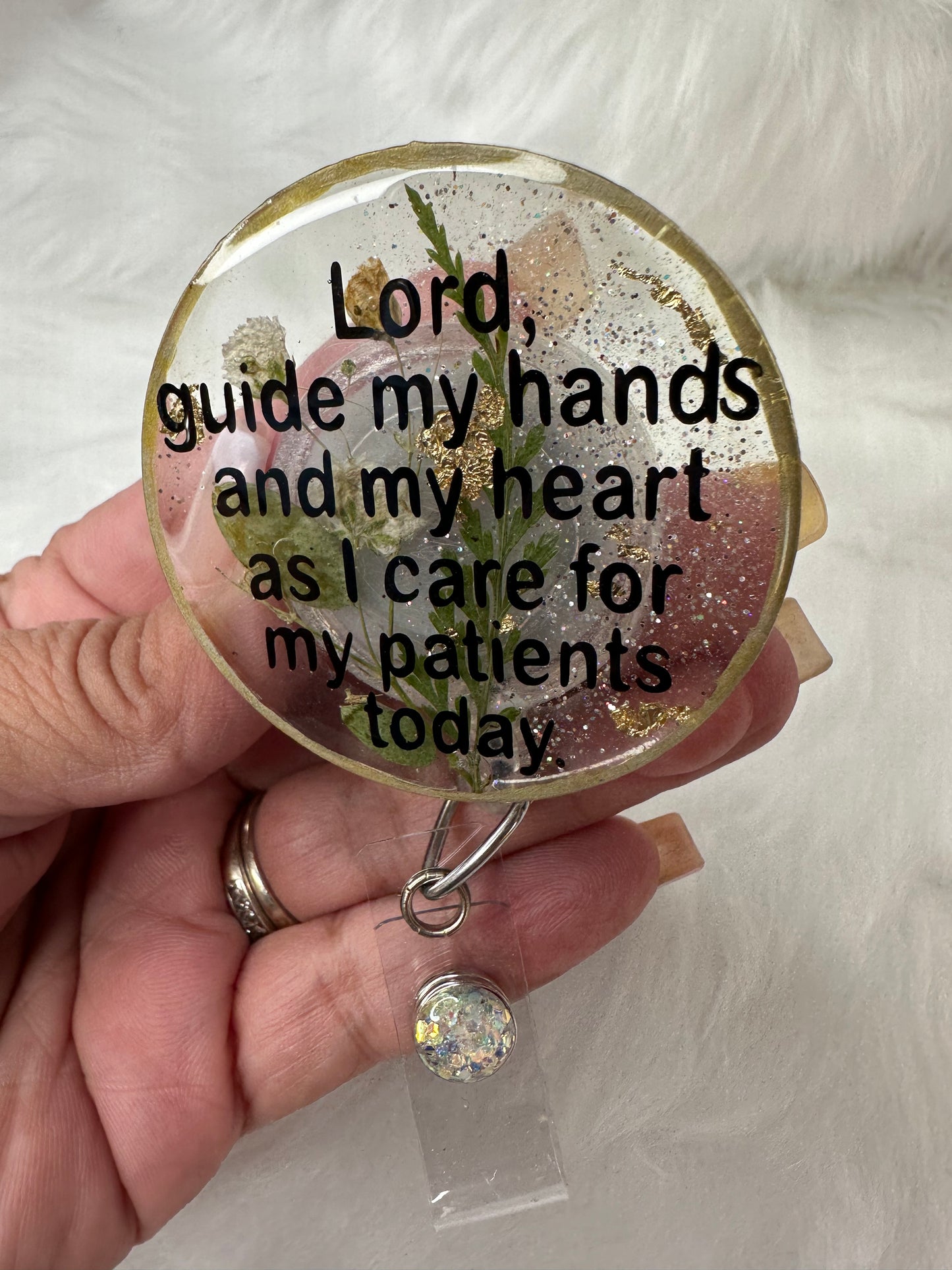Nurses Prayer Badge Reel