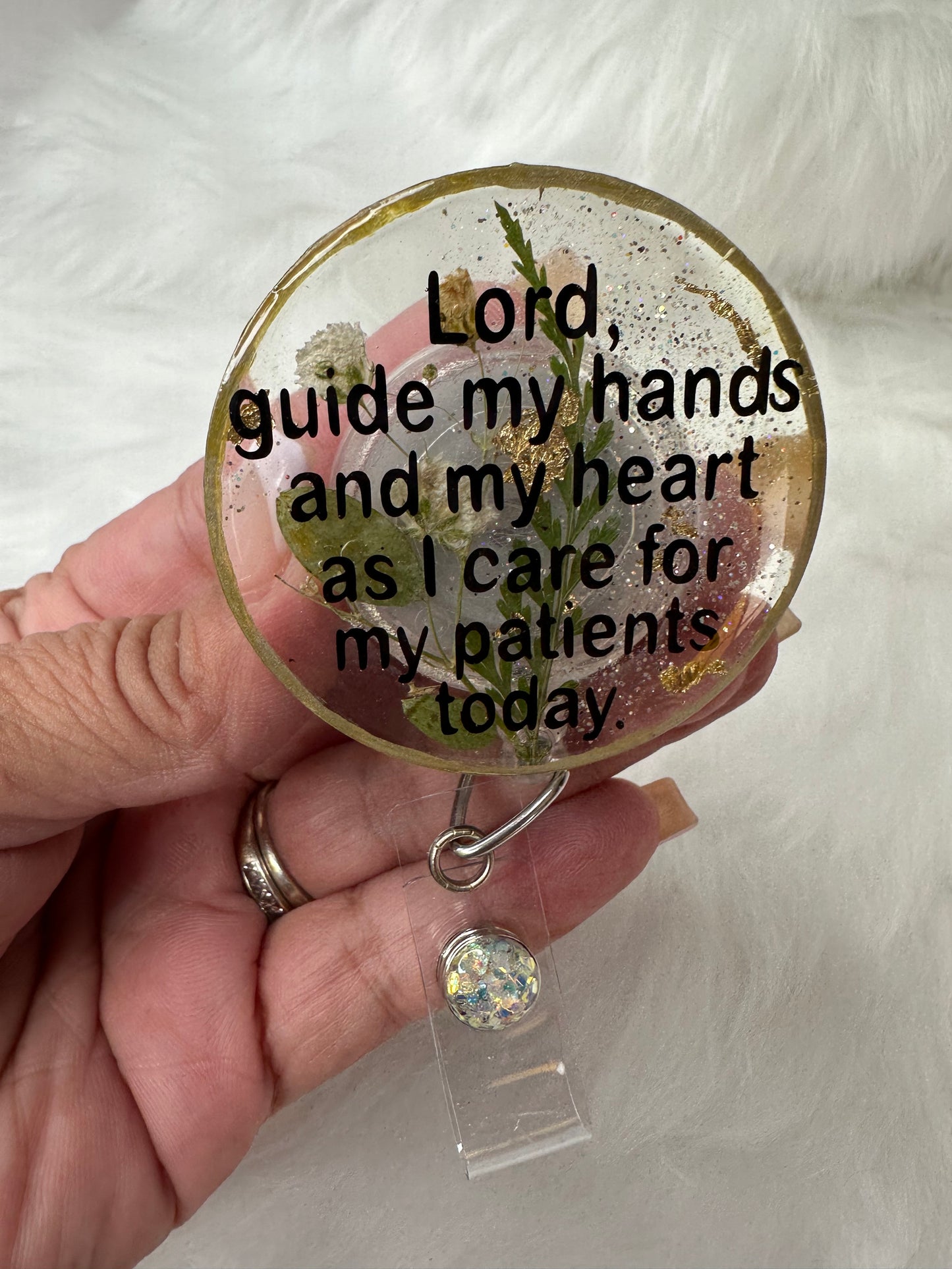 Nurses Prayer Badge Reel
