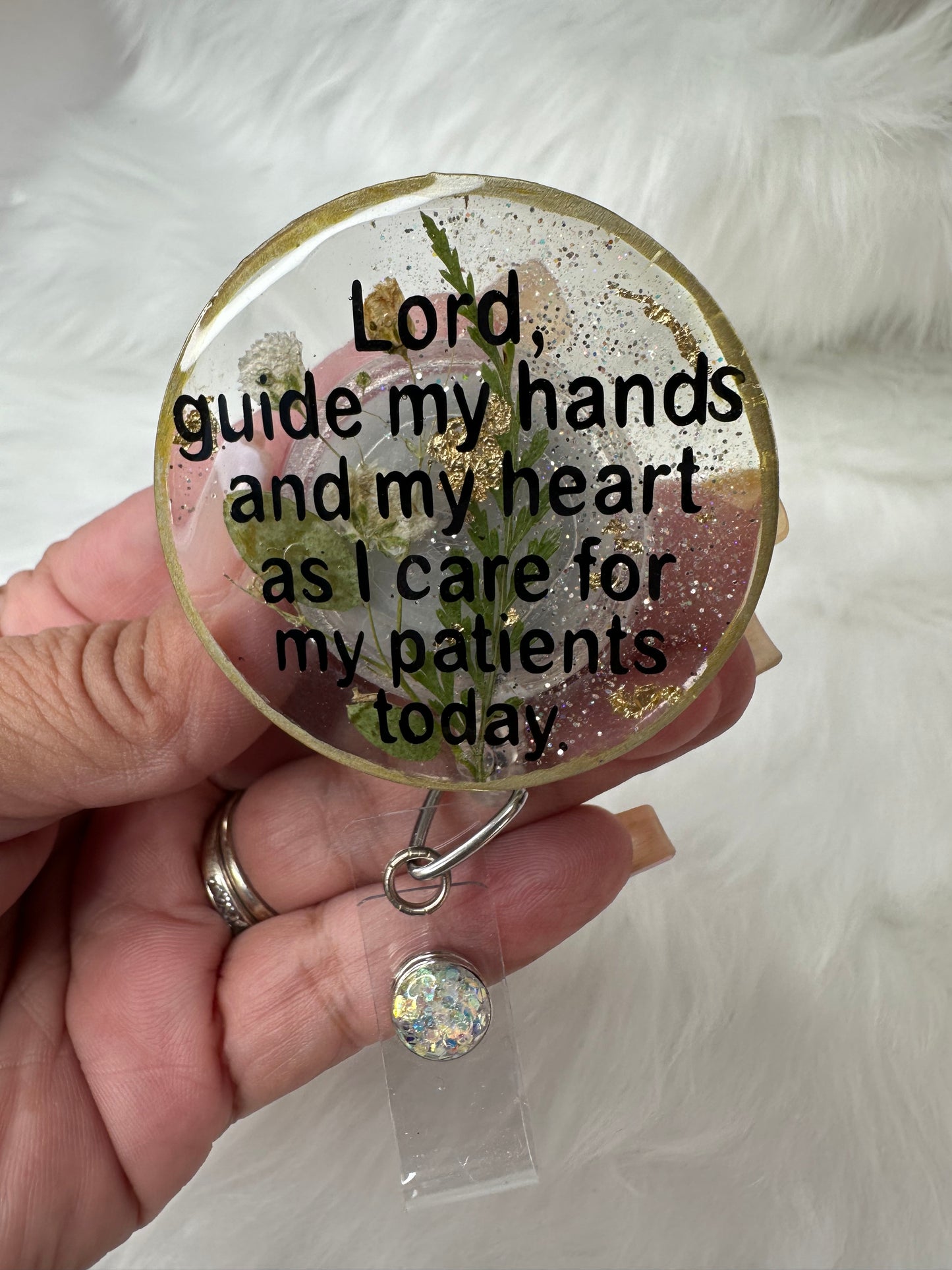 Nurses Prayer Badge Reel