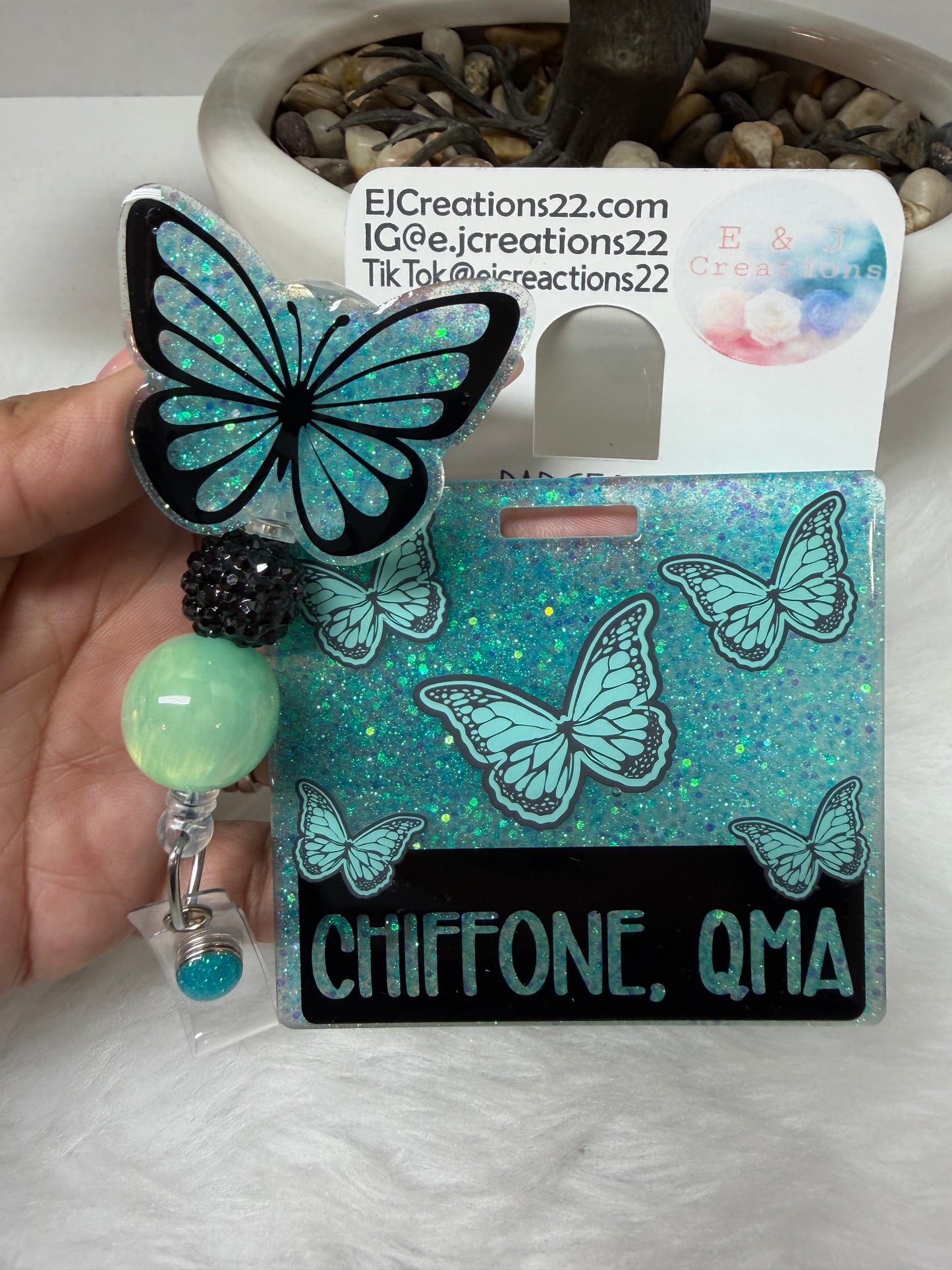 Butterfly Badge Buddy Set