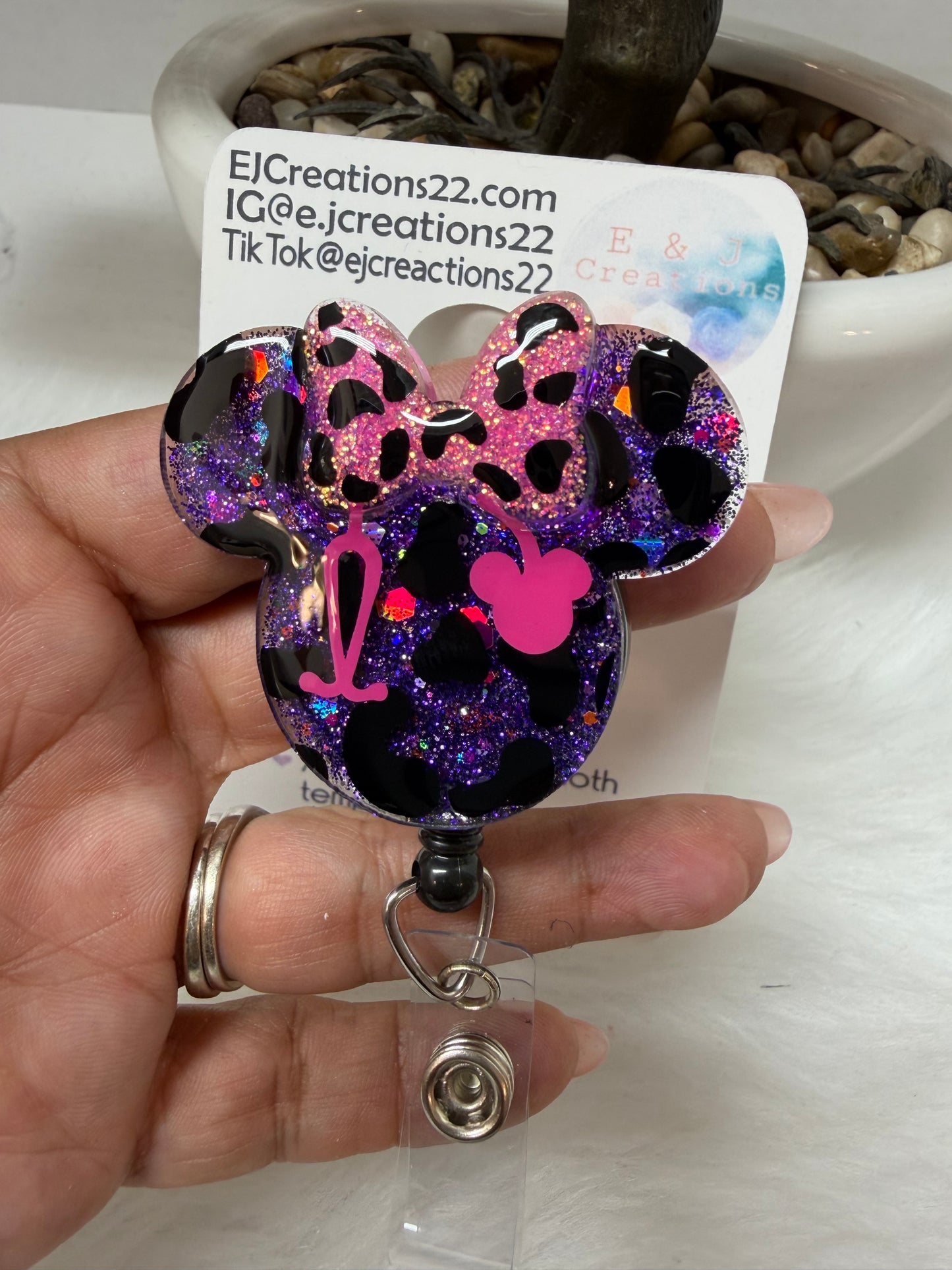 Mouse Ears Badge Reel