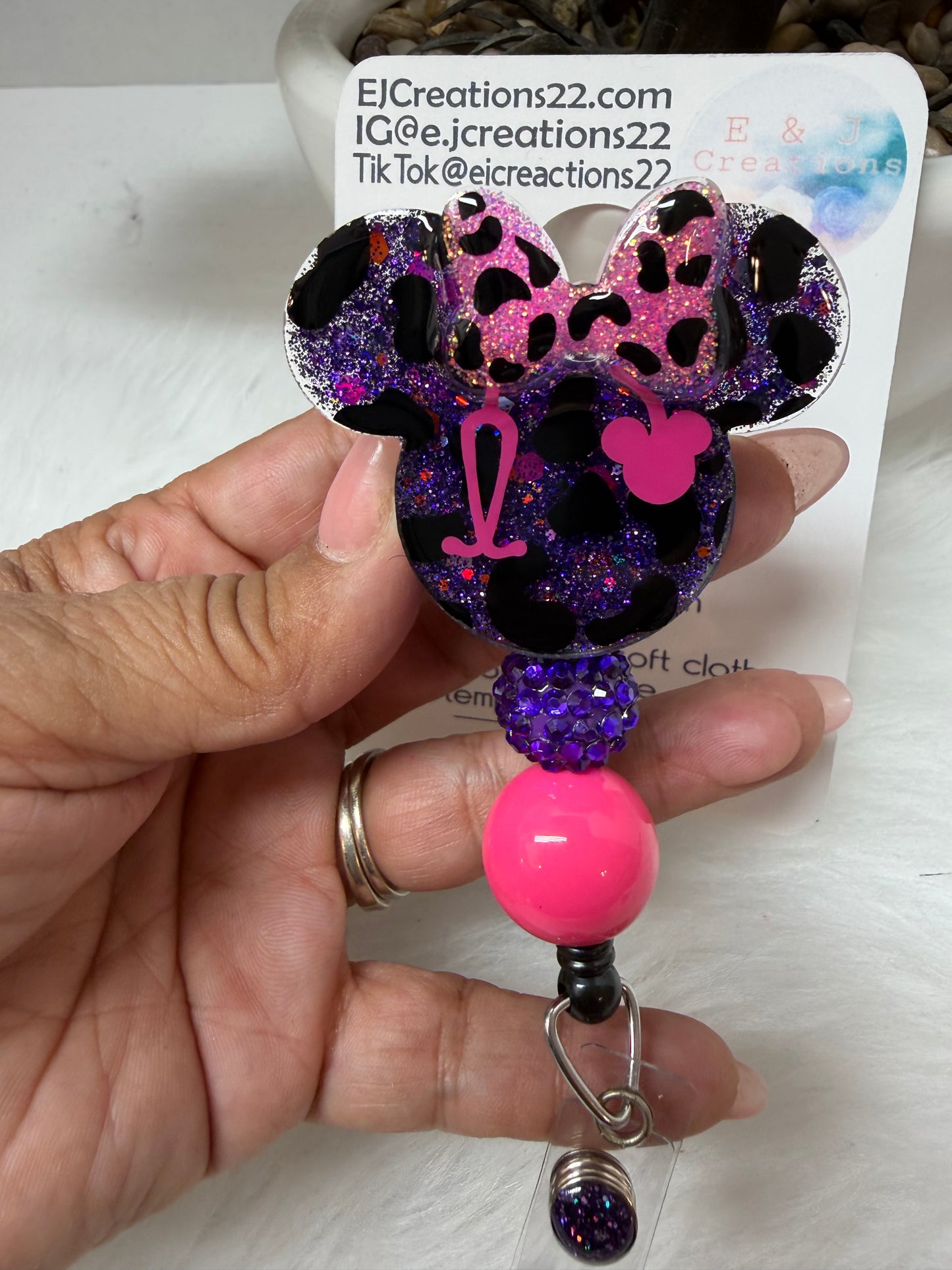 Mouse Ears Badge Reel