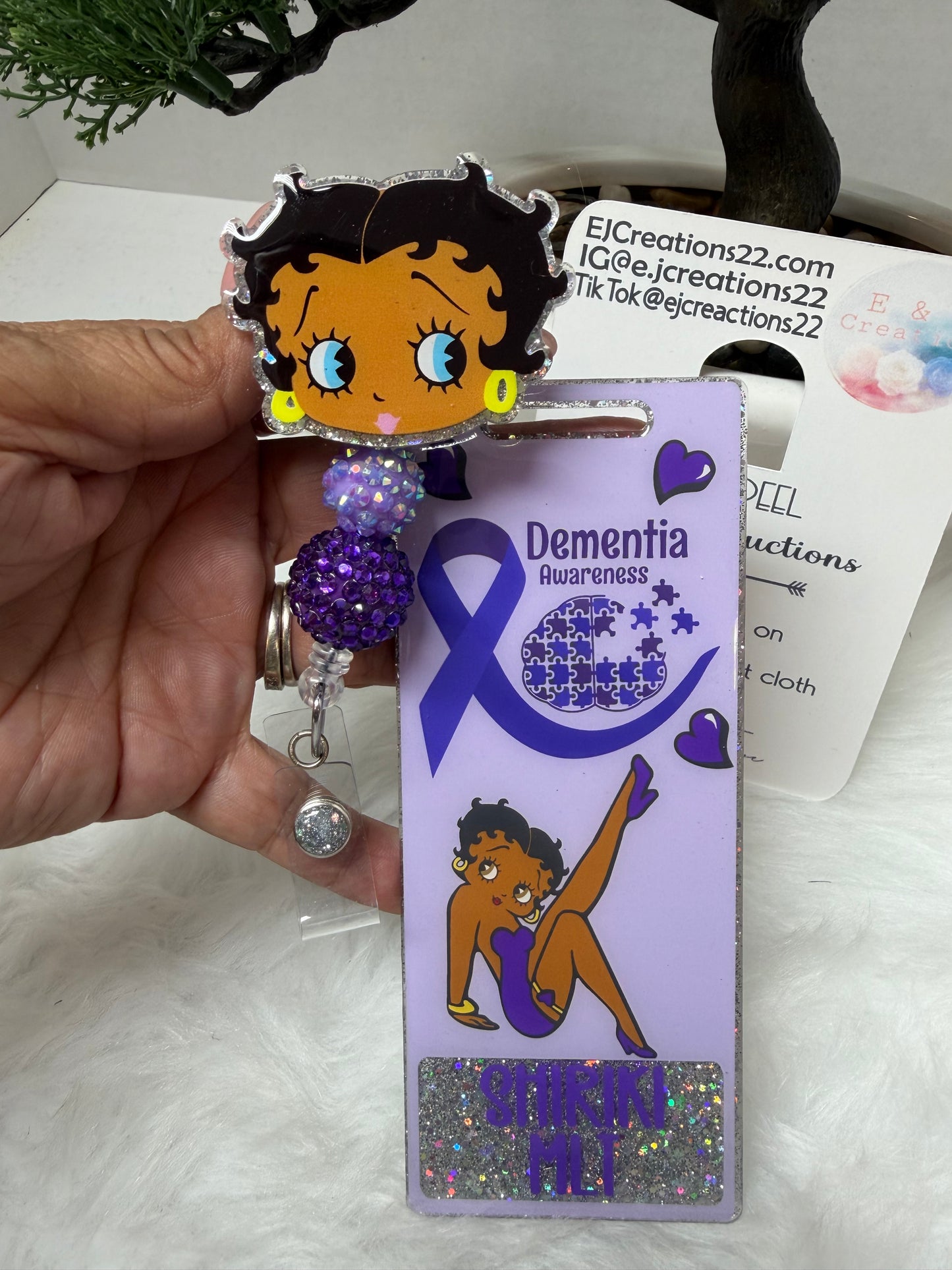 Betty Dementia Awareness Badge Buddy set