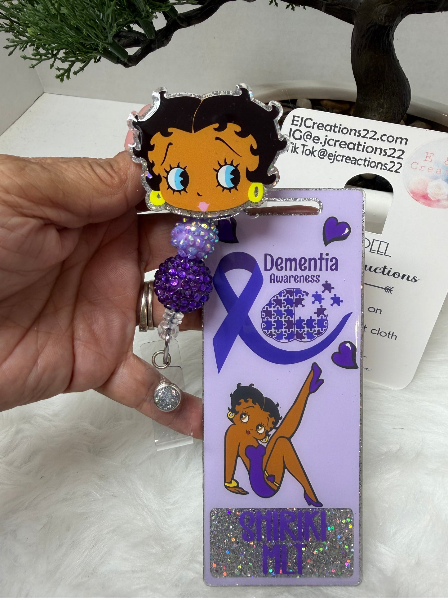 Betty Dementia Awareness Badge Buddy set