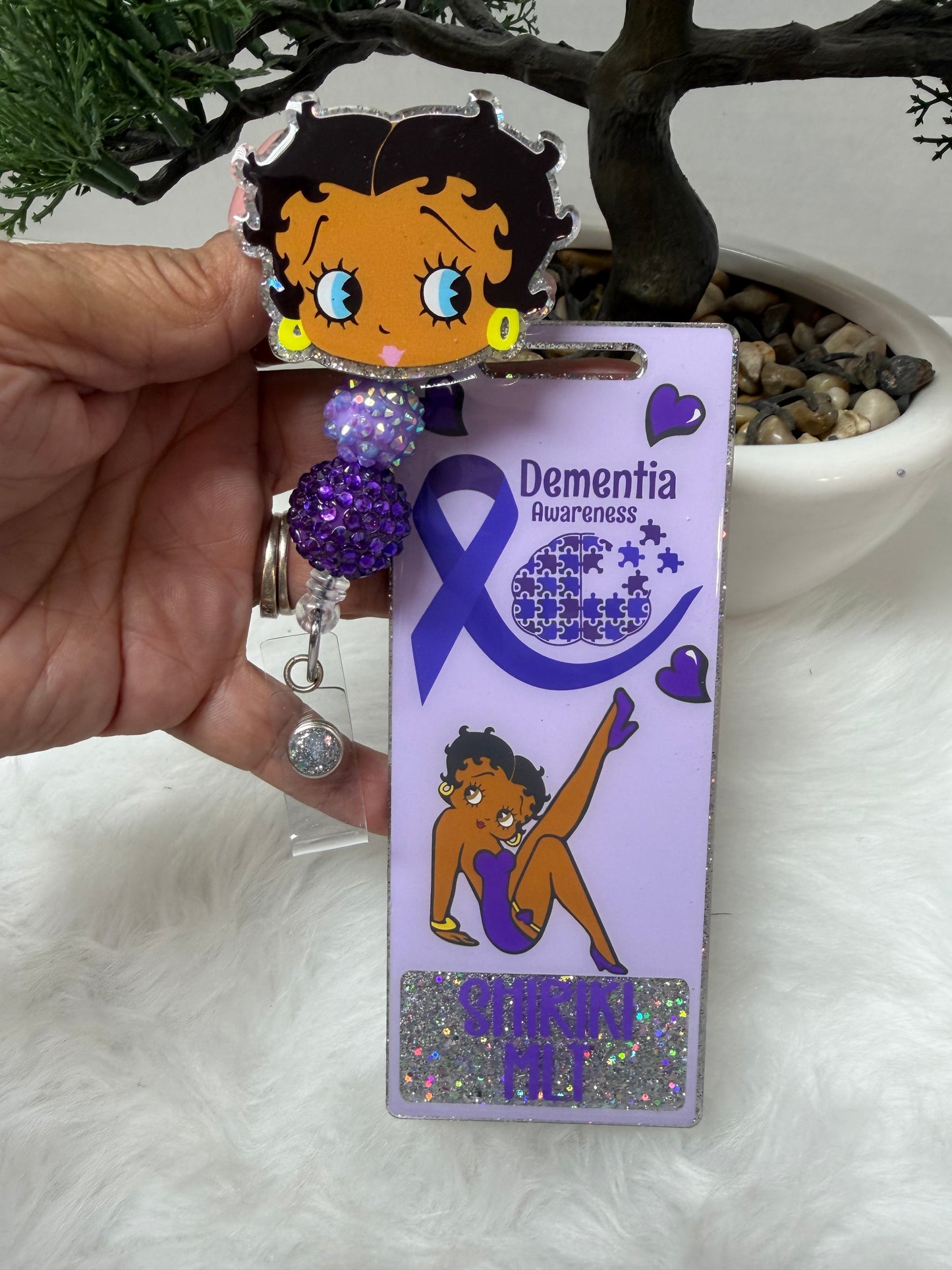 Betty Dementia Awareness Badge Buddy set