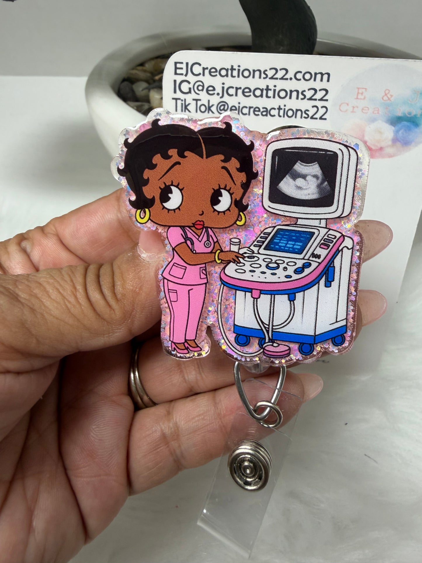 Betty Ultrasound Tech Badge Reel