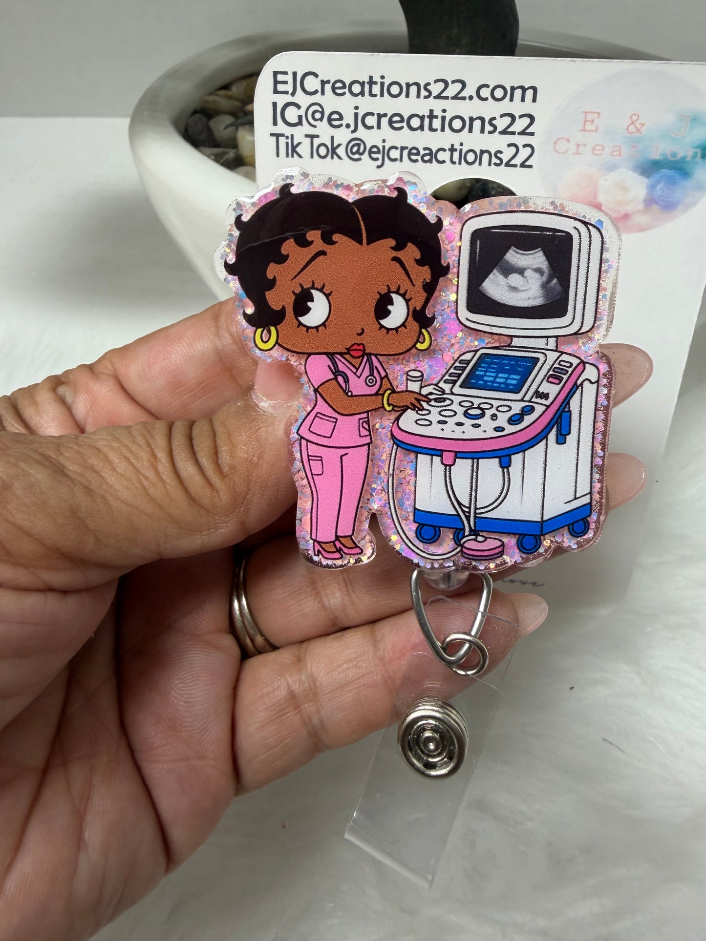 Betty Ultrasound Tech Badge Reel