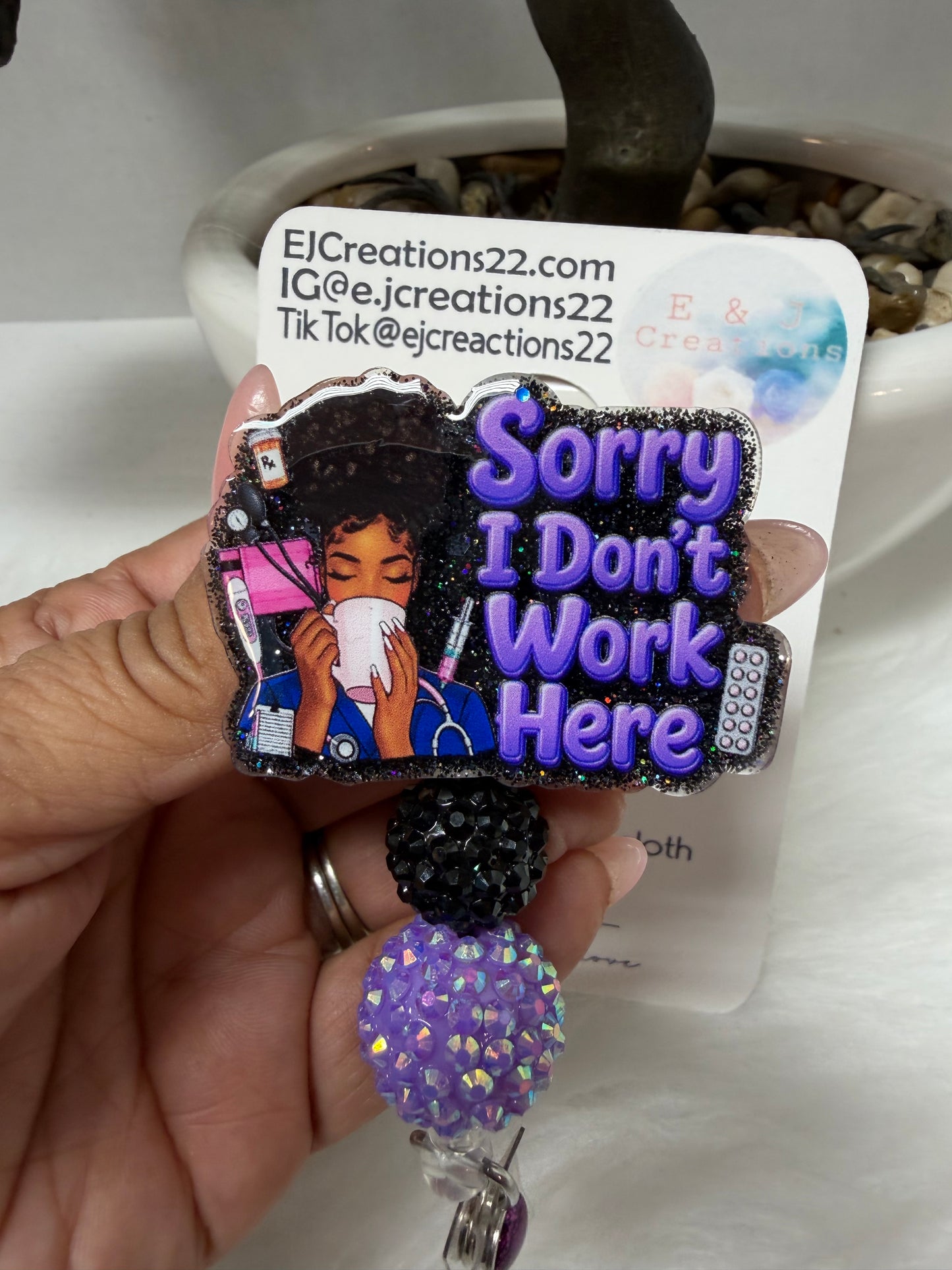 Sorry I Don’t Work Here. Badge Reel