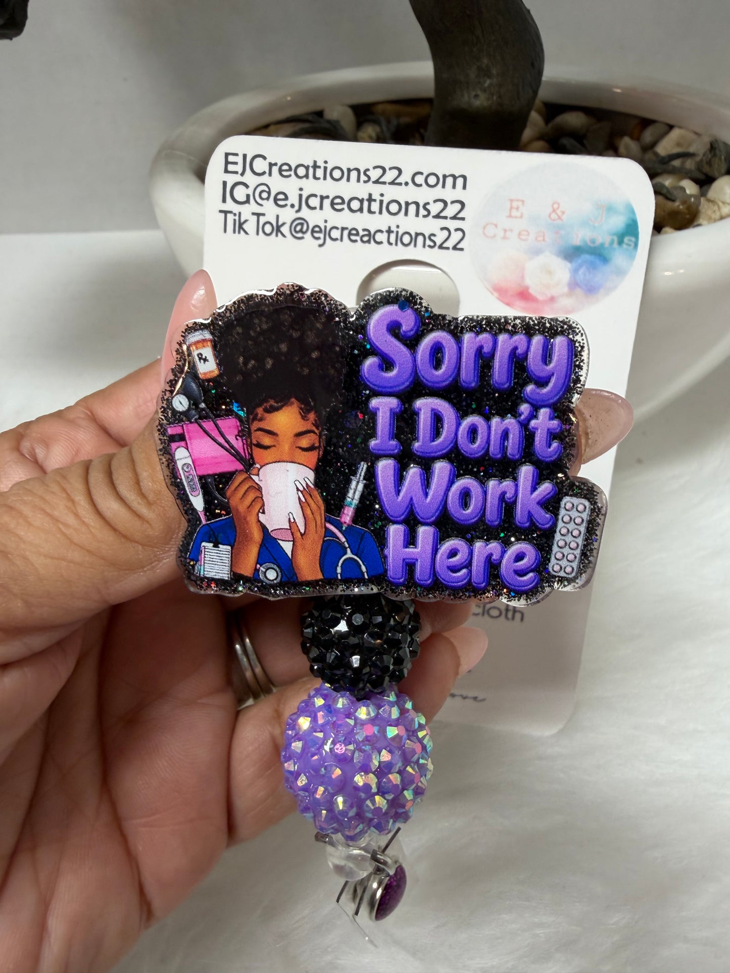 Sorry I Don’t Work Here. Badge Reel
