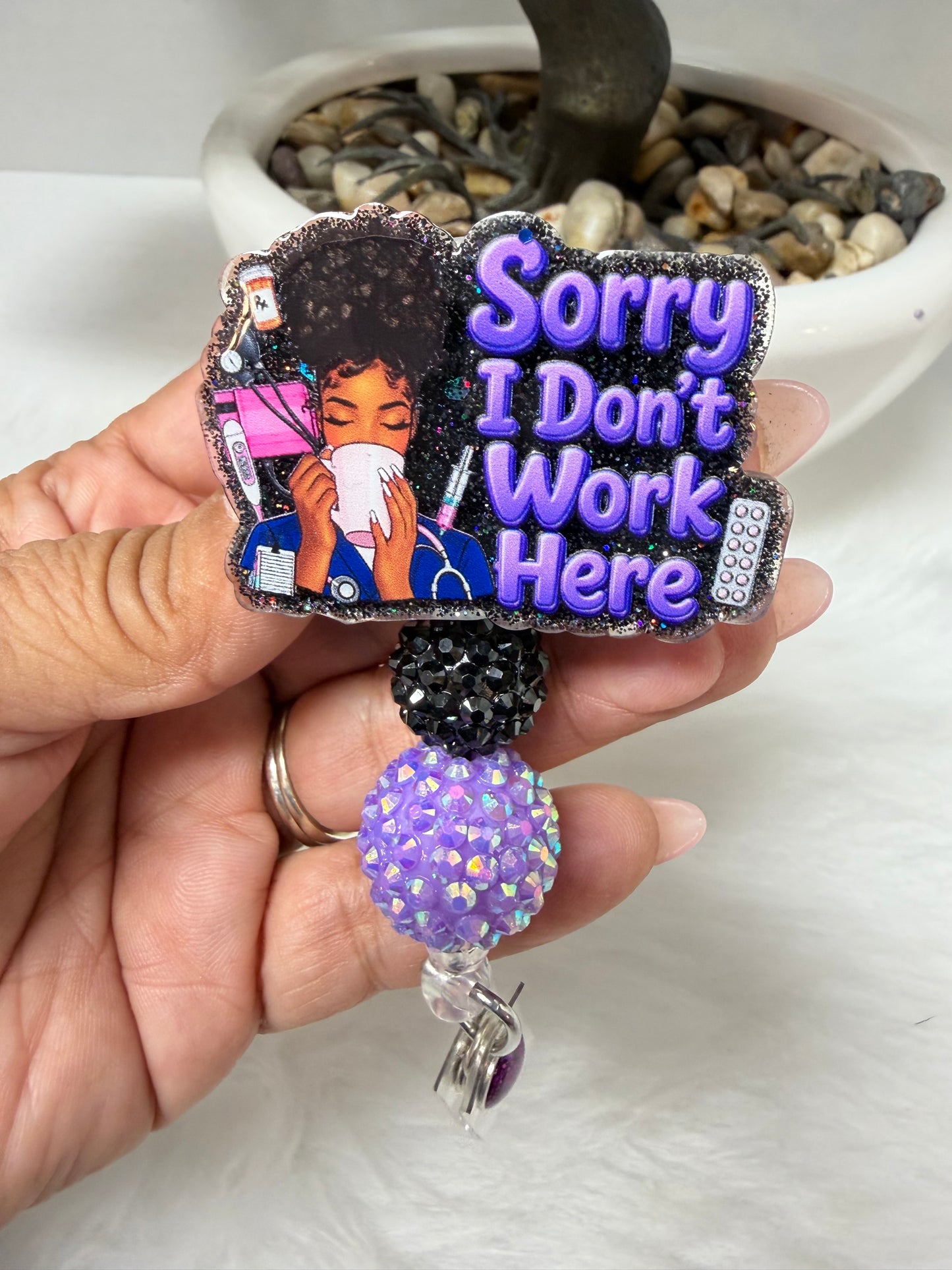 Sorry I Don’t Work Here. Badge Reel