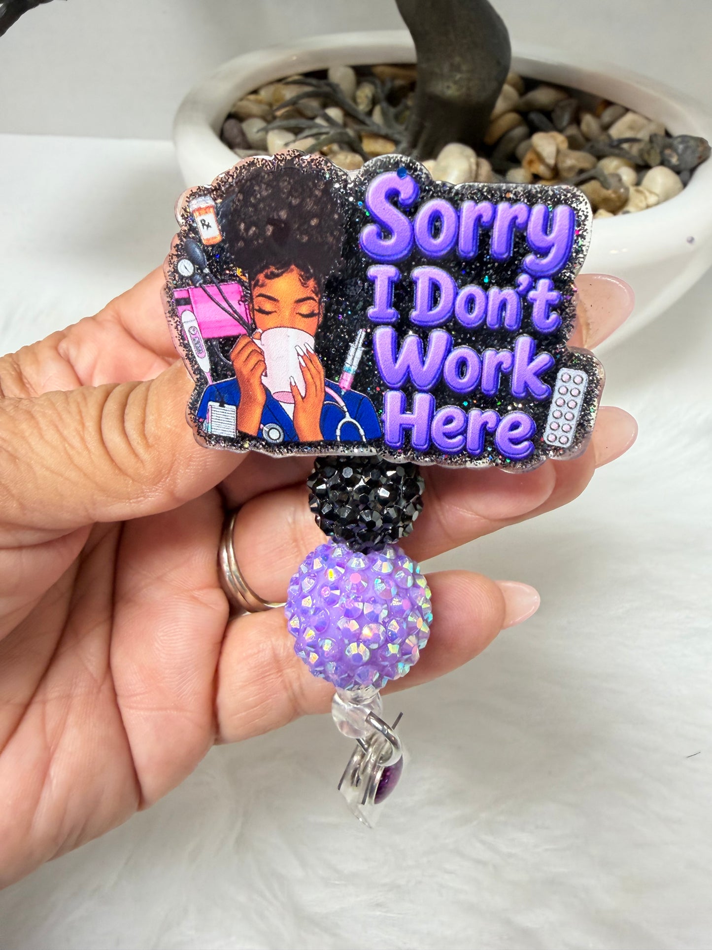Sorry I Don’t Work Here. Badge Reel