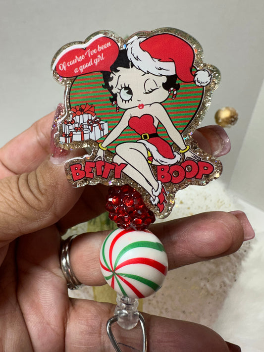 Christmas Betty Badge Reel