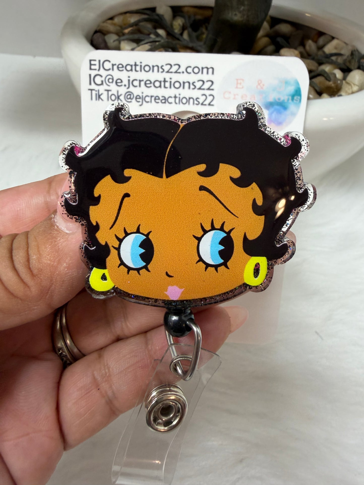Betty Boo Badge Reel