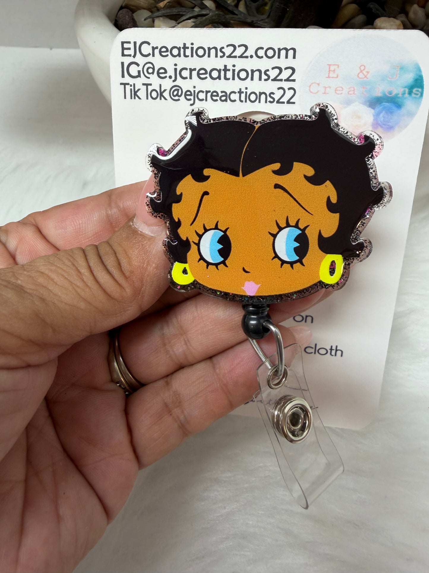 Betty Boo Badge Reel