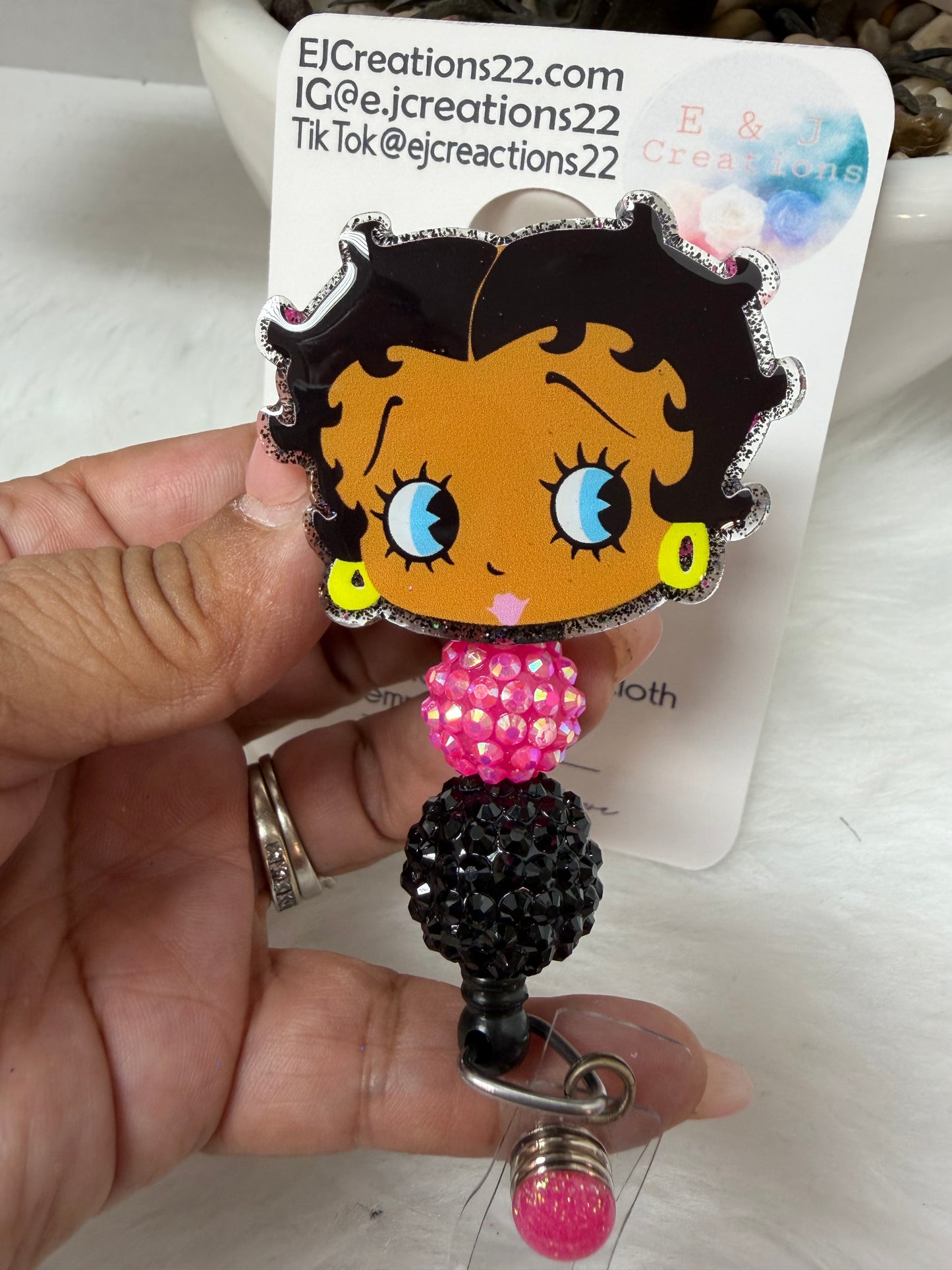 Betty Boo Badge Reel