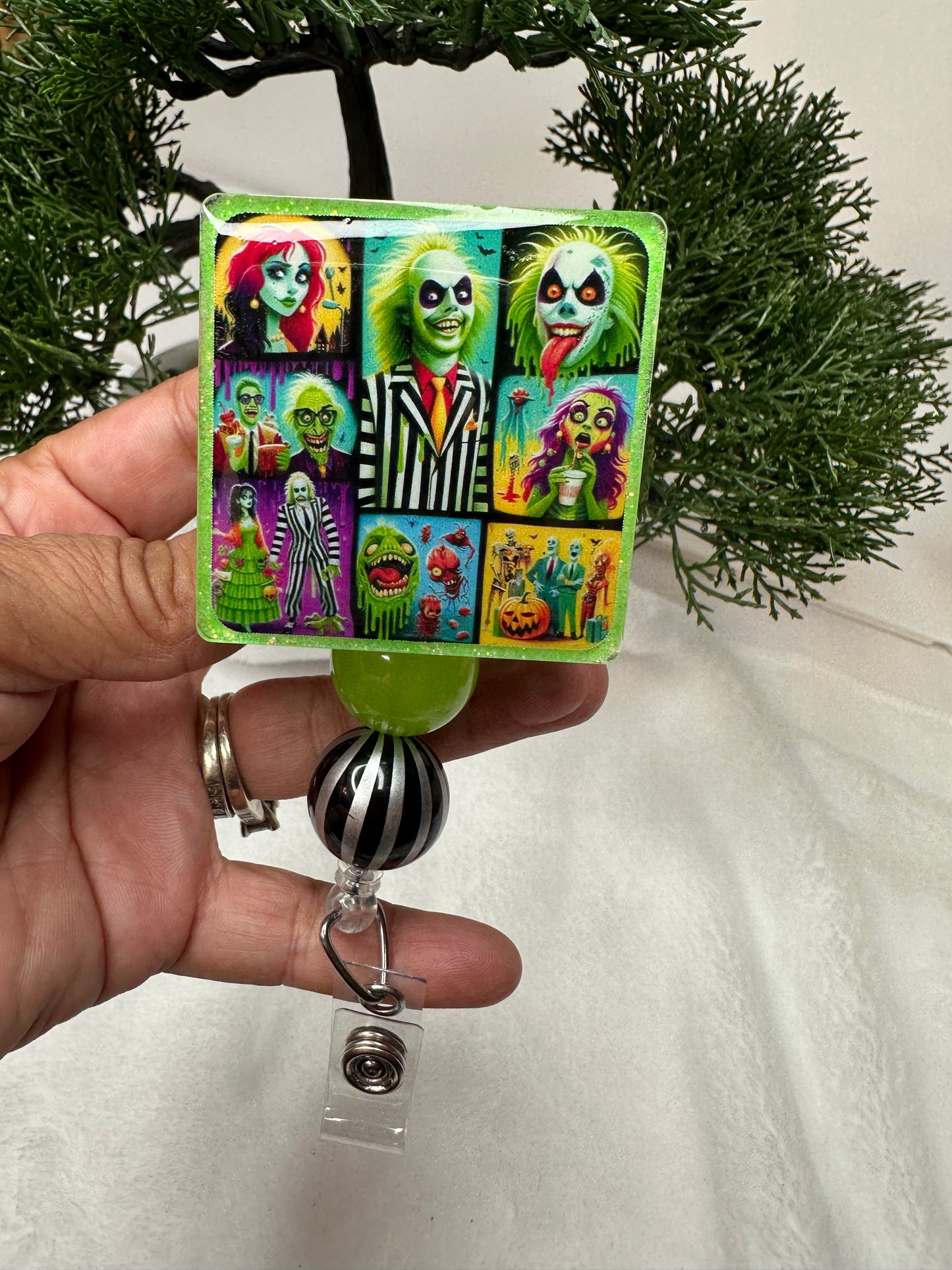 Glow In the Dark Villain Badge Reel