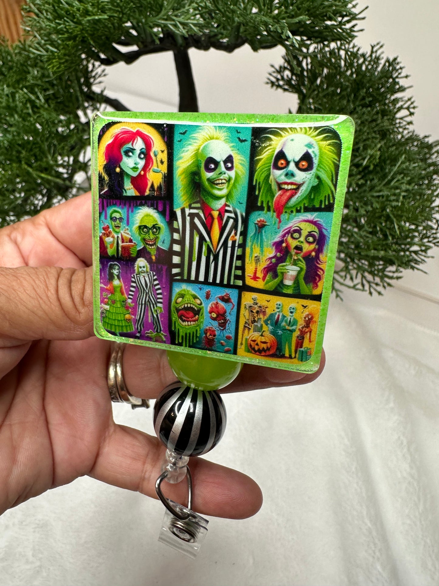 Glow In the Dark Villain Badge Reel