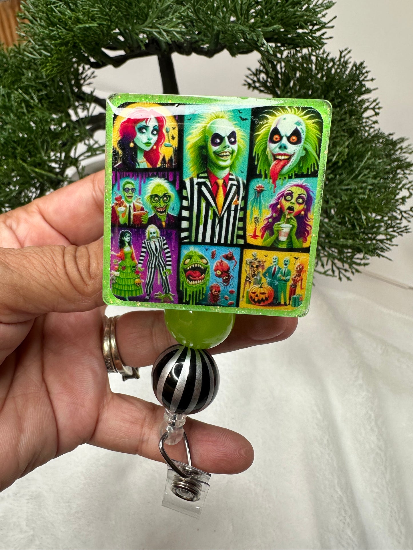 Glow In the Dark Villain Badge Reel