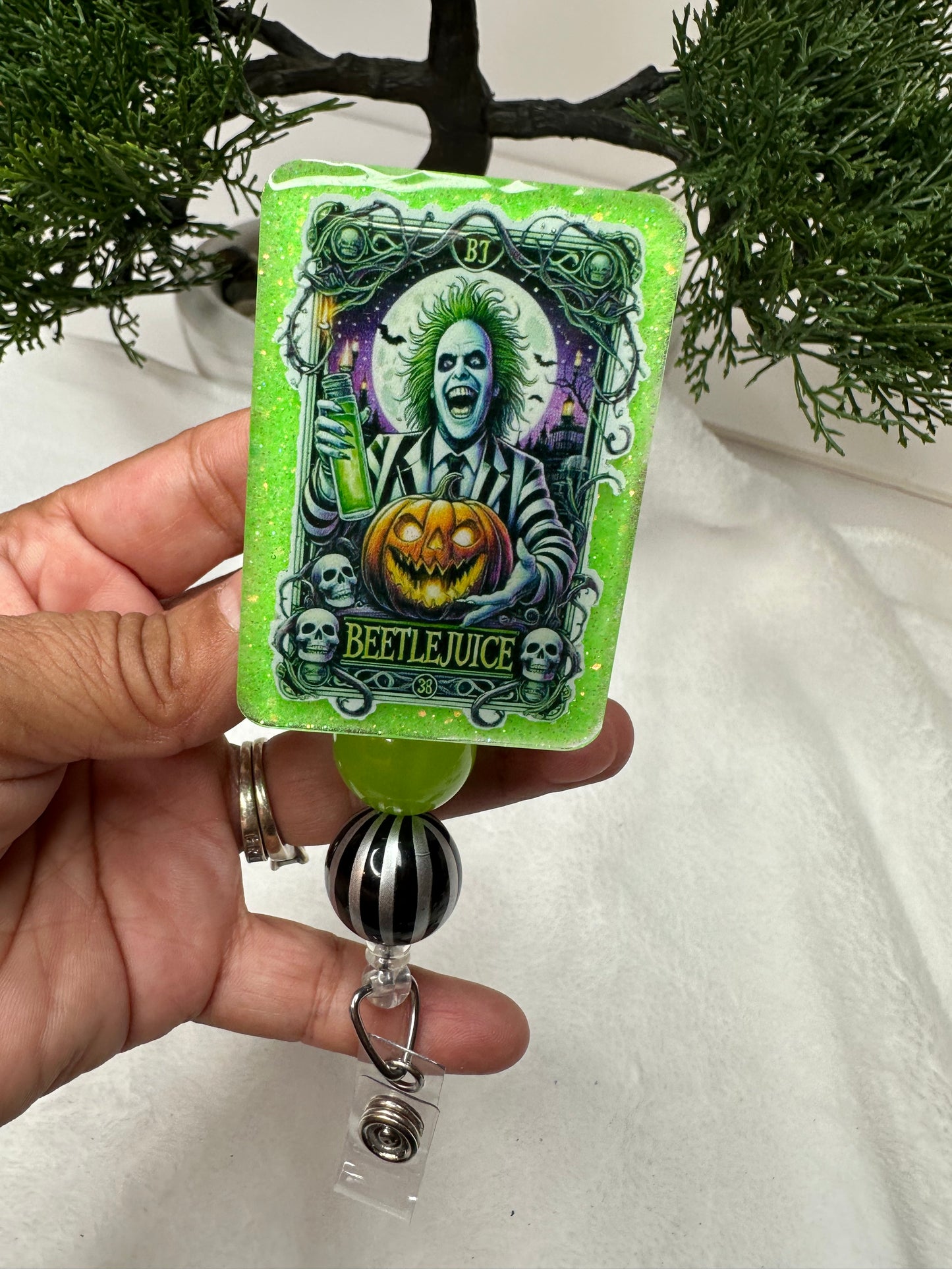 Glow In the Dark Villain Badge Reel