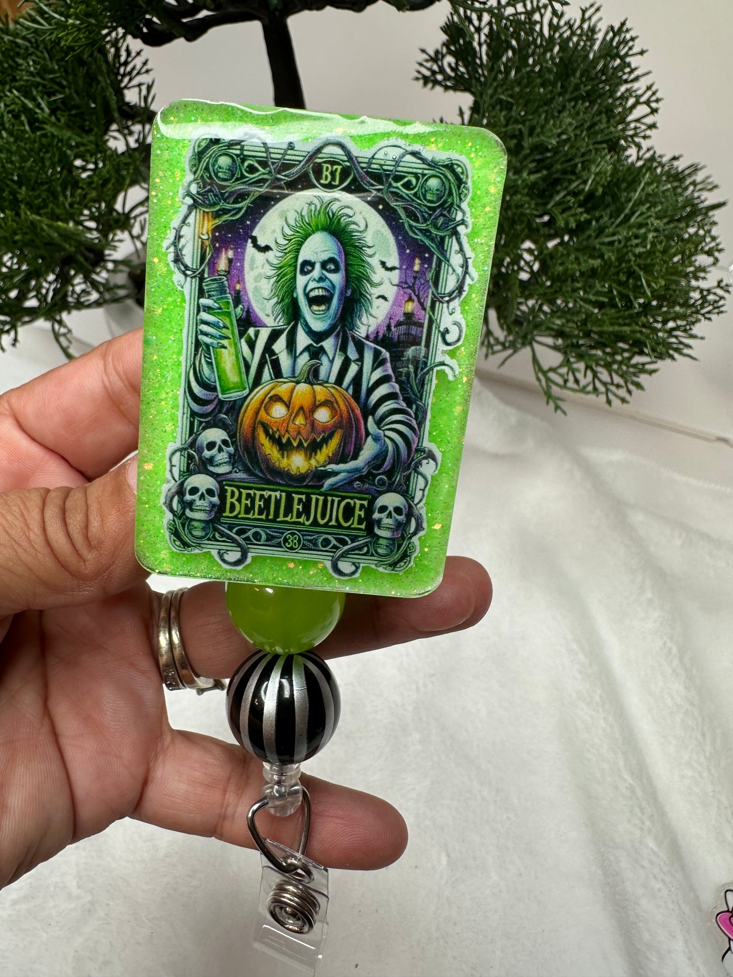 Glow In the Dark Villain Badge Reel