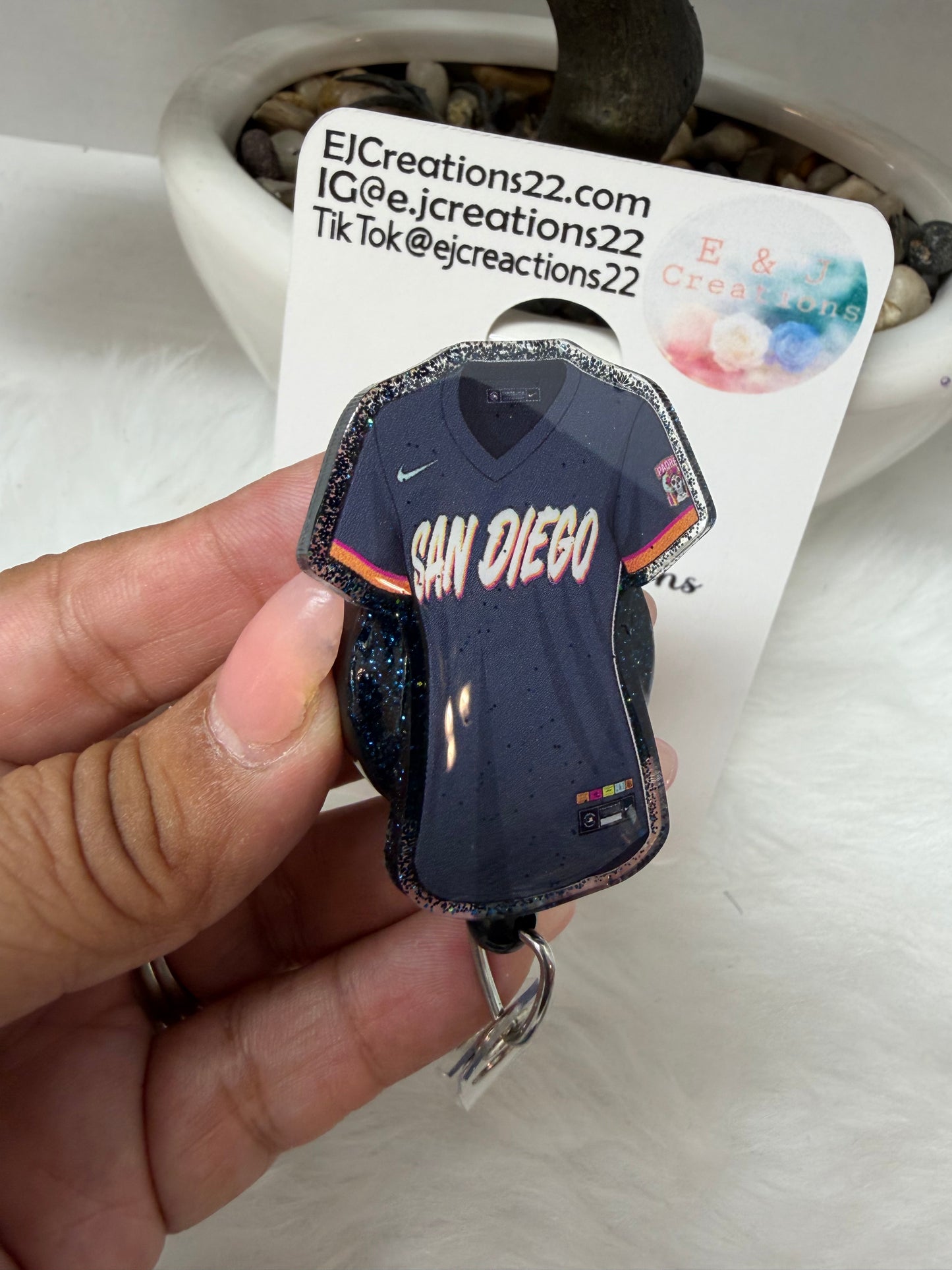 SD Jersey Badge Reel
