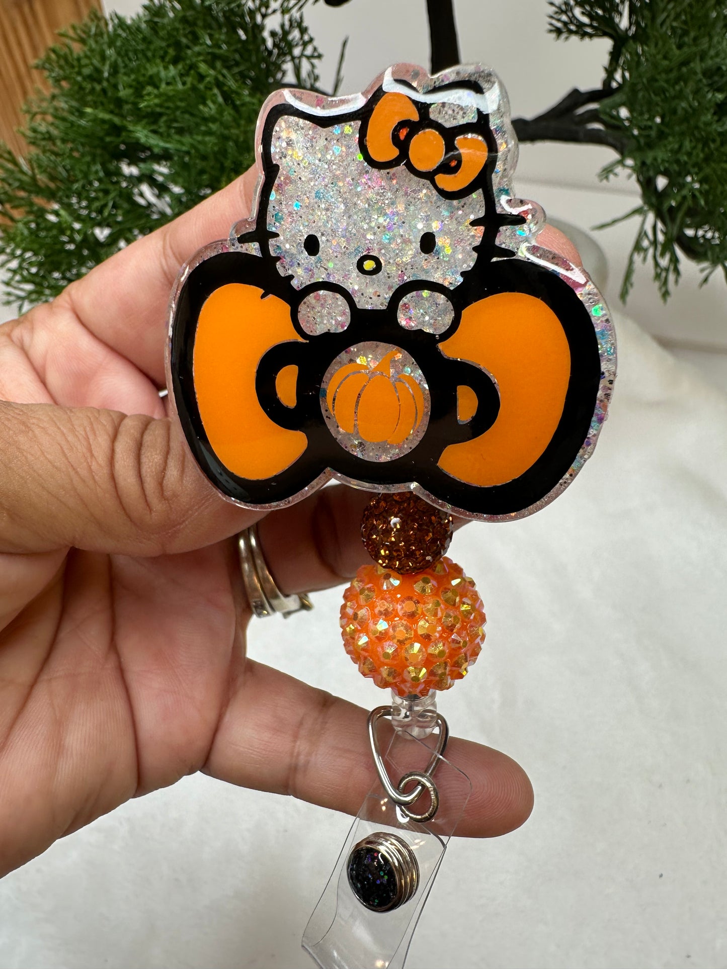 Halloween/Fall Kitty Badge Reel