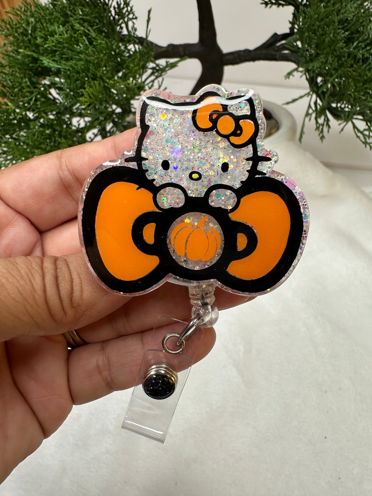 Halloween/Fall Kitty Badge Reel