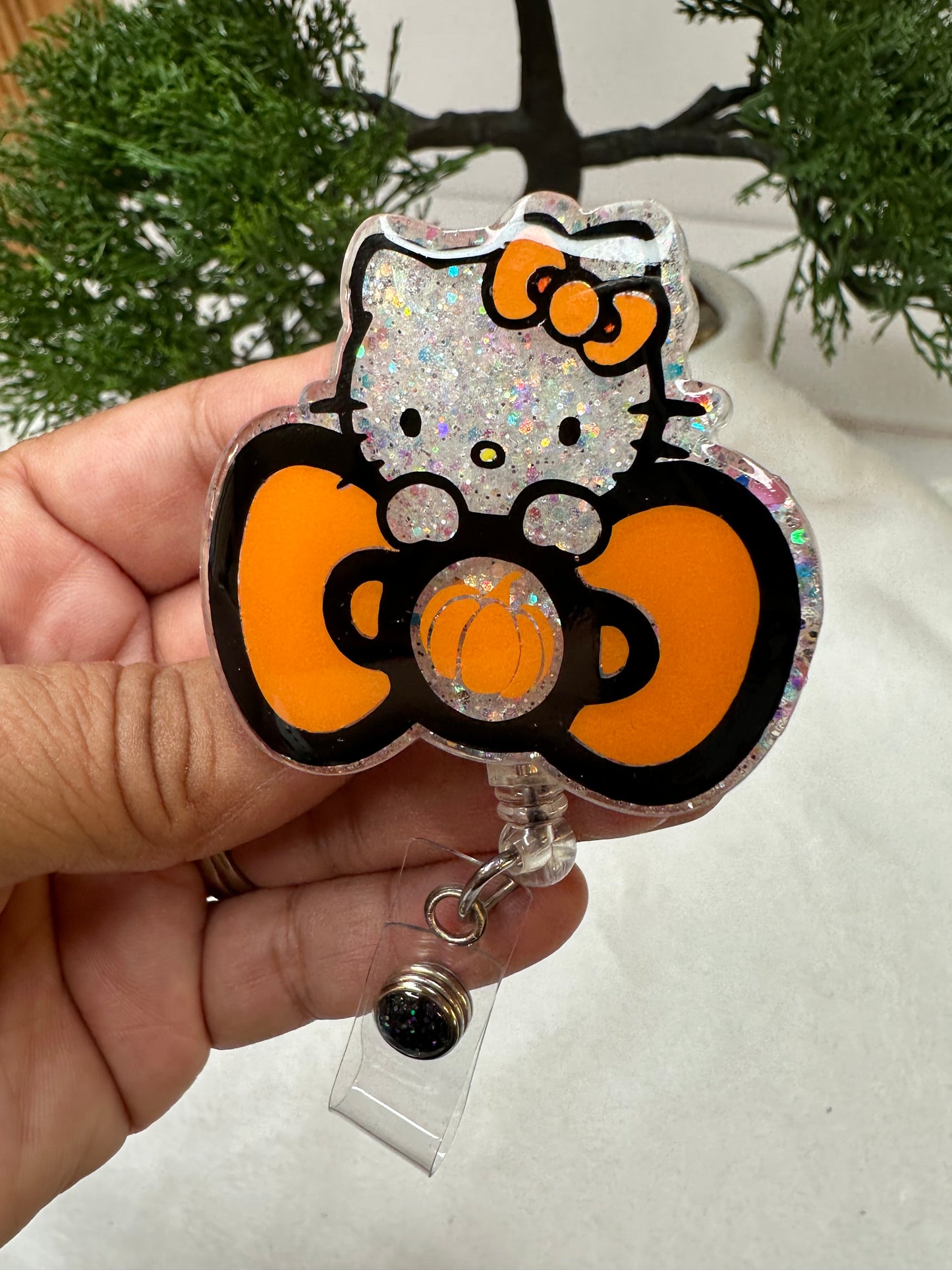 Halloween/Fall Kitty Badge Reel