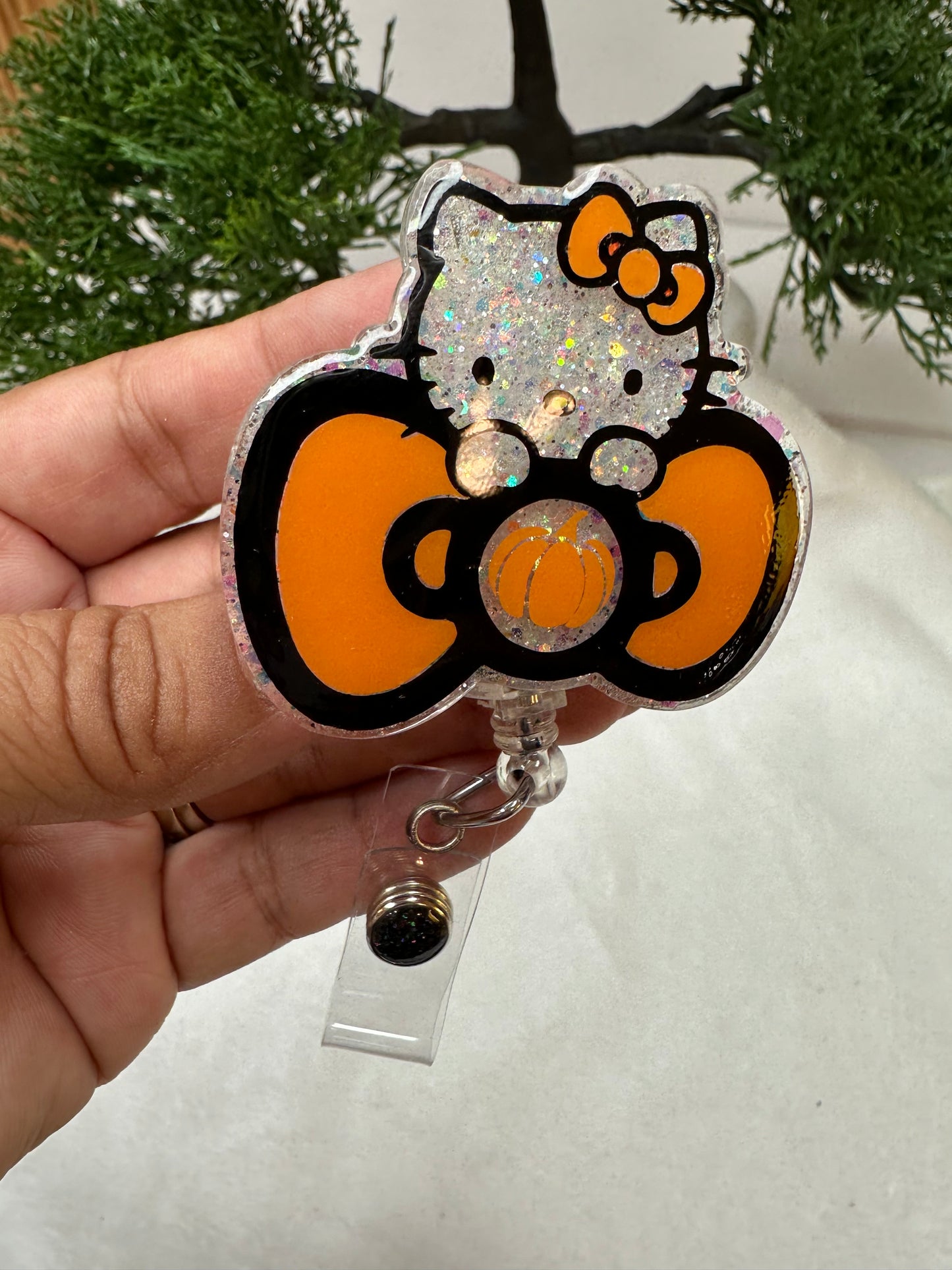 Halloween/Fall Kitty Badge Reel