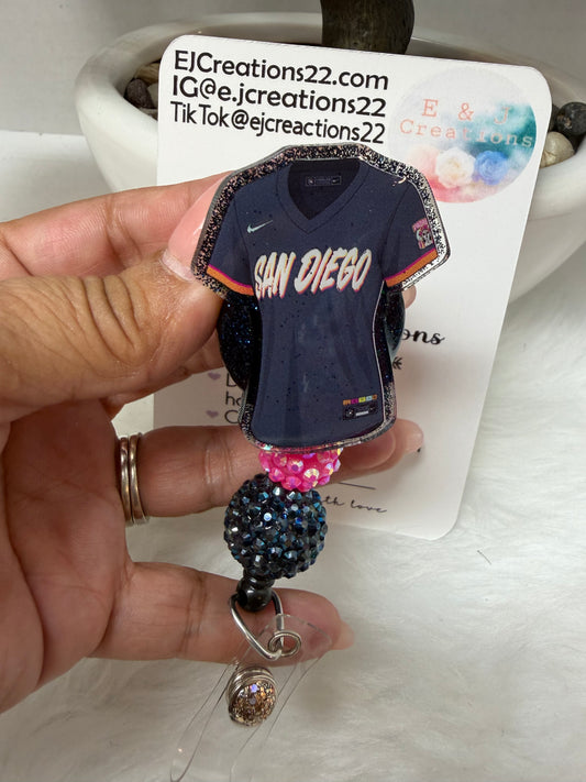 SD Jersey Badge Reel