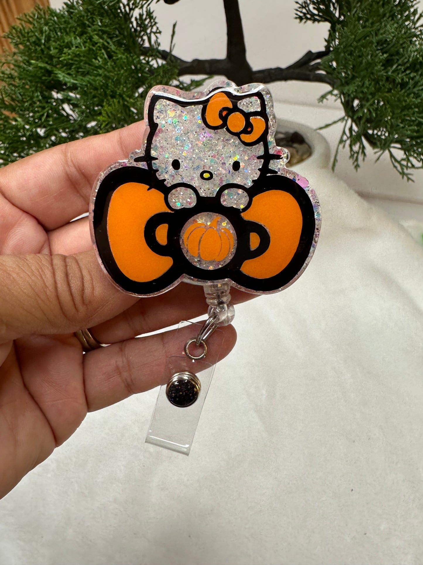 Halloween/Fall Kitty Badge Reel