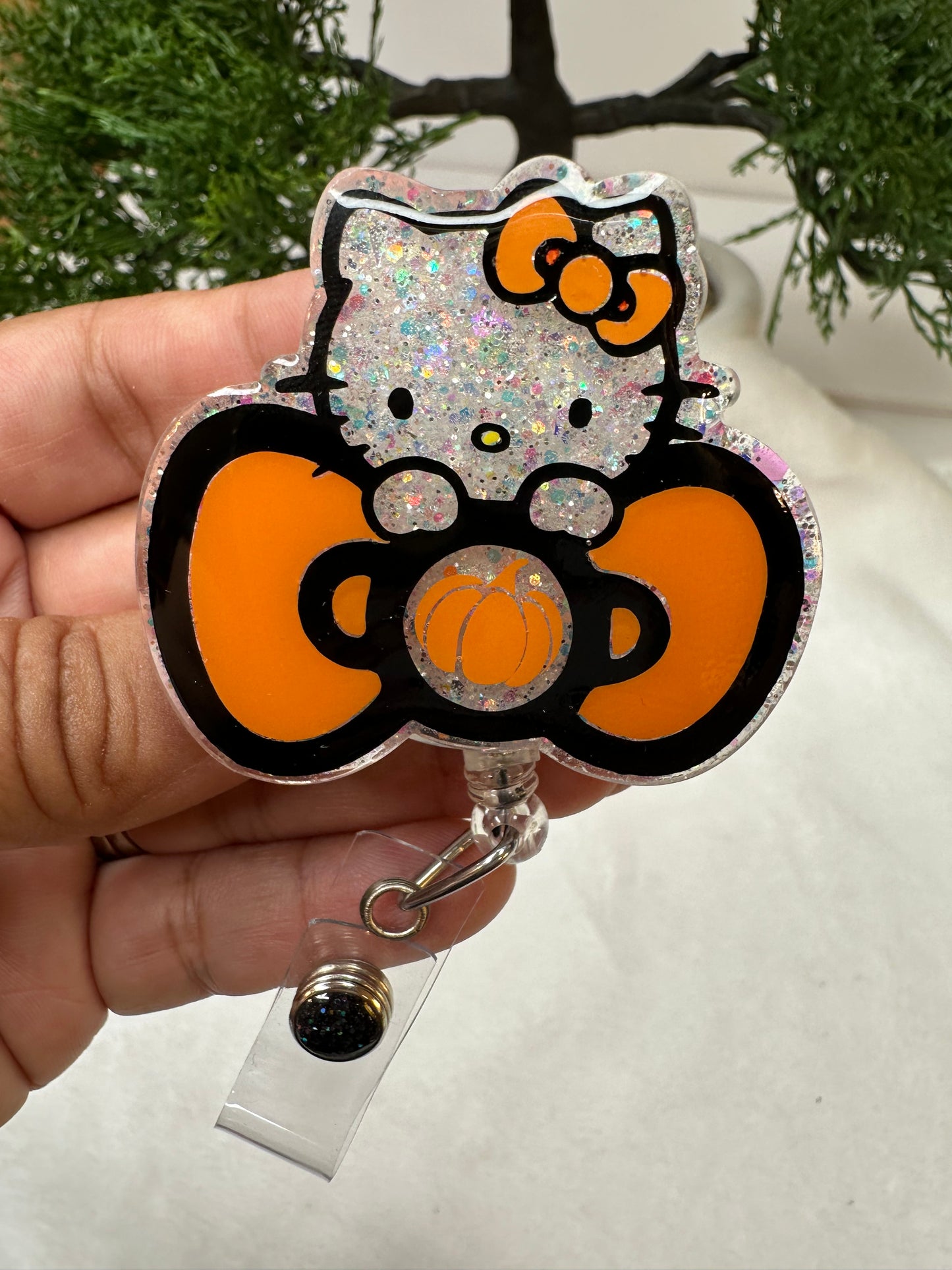 Halloween/Fall Kitty Badge Reel