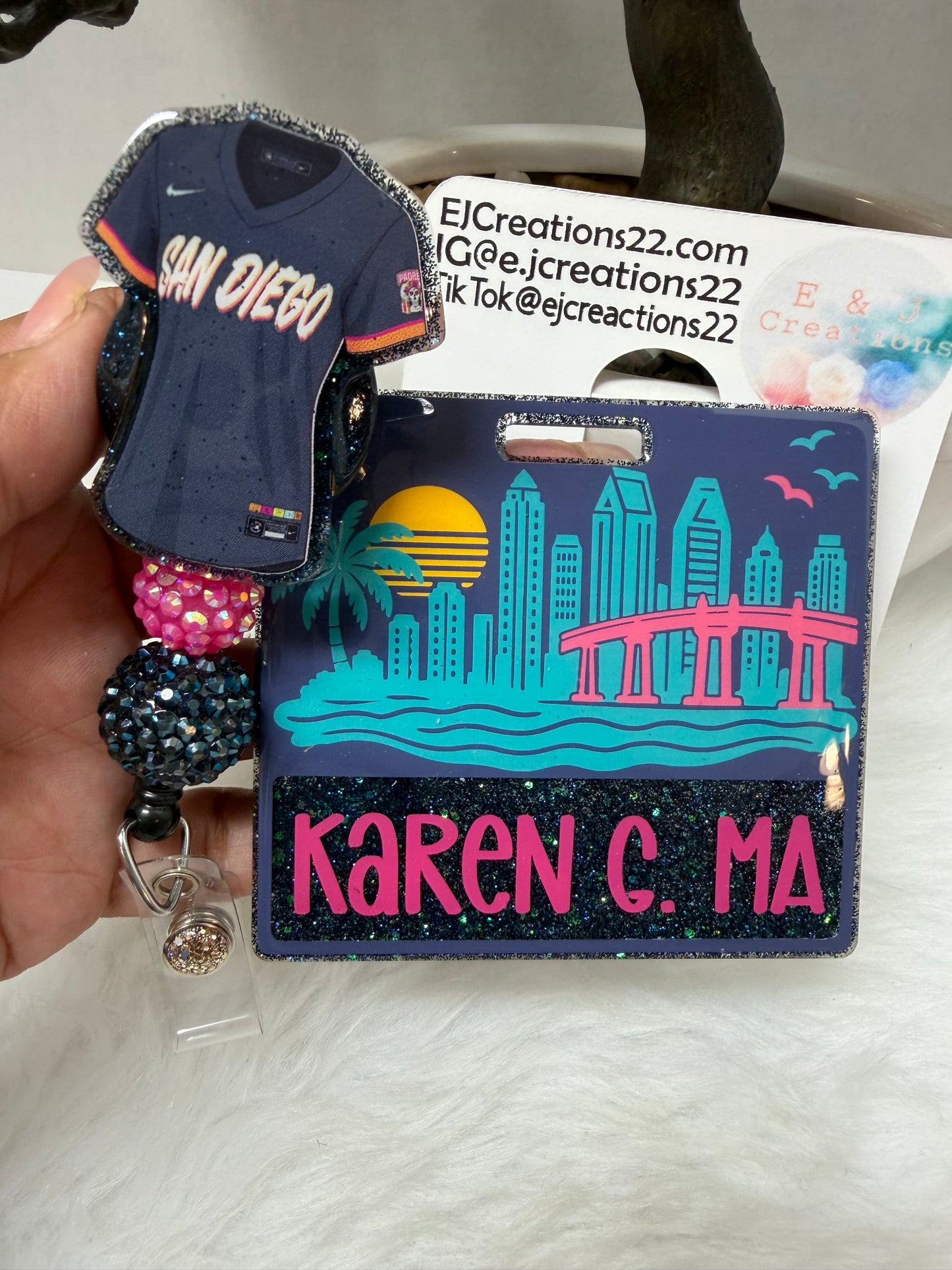 SD Jersey Badge  Buddy Set