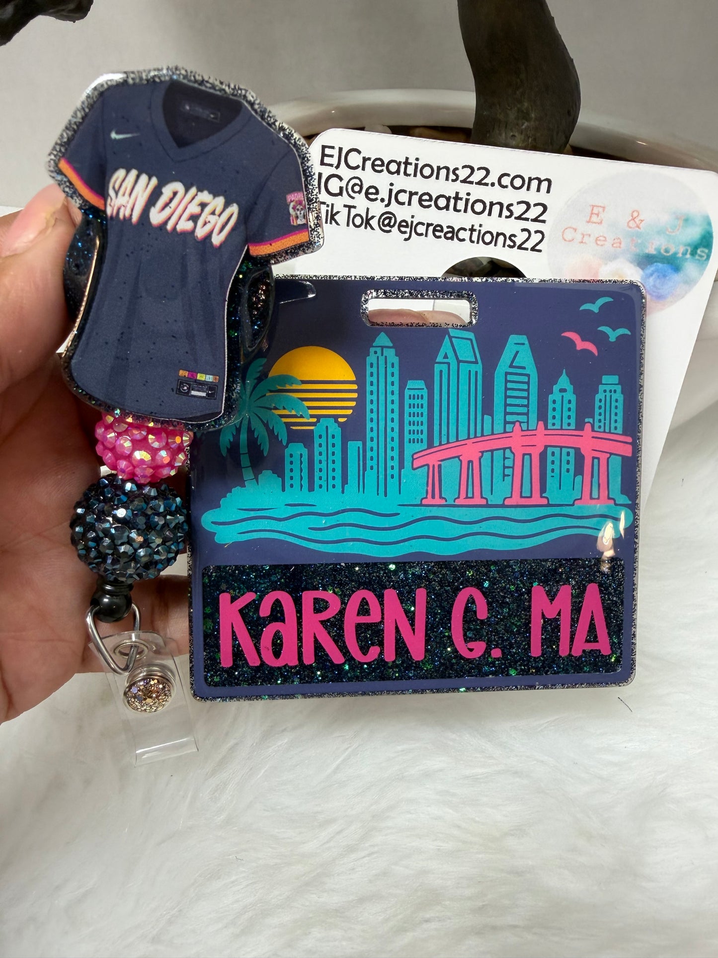 SD Jersey Badge  Buddy Set