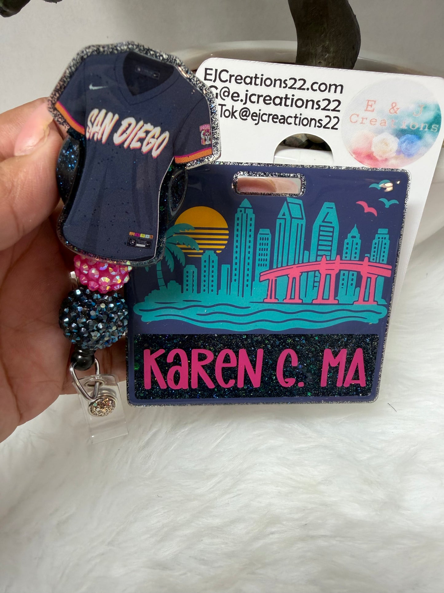 SD Jersey Badge  Buddy Set