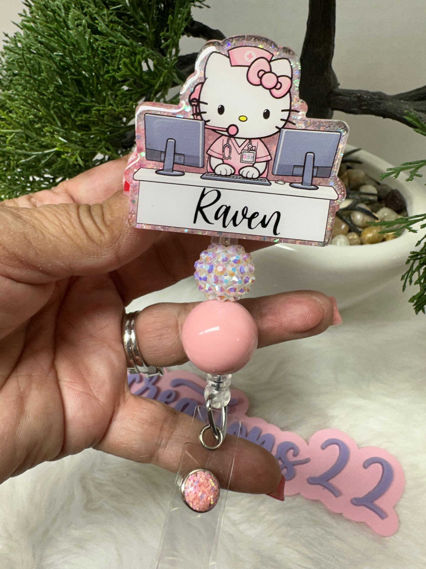 Kitty Admin Coordinator/ Unit Secretary Badge Reel