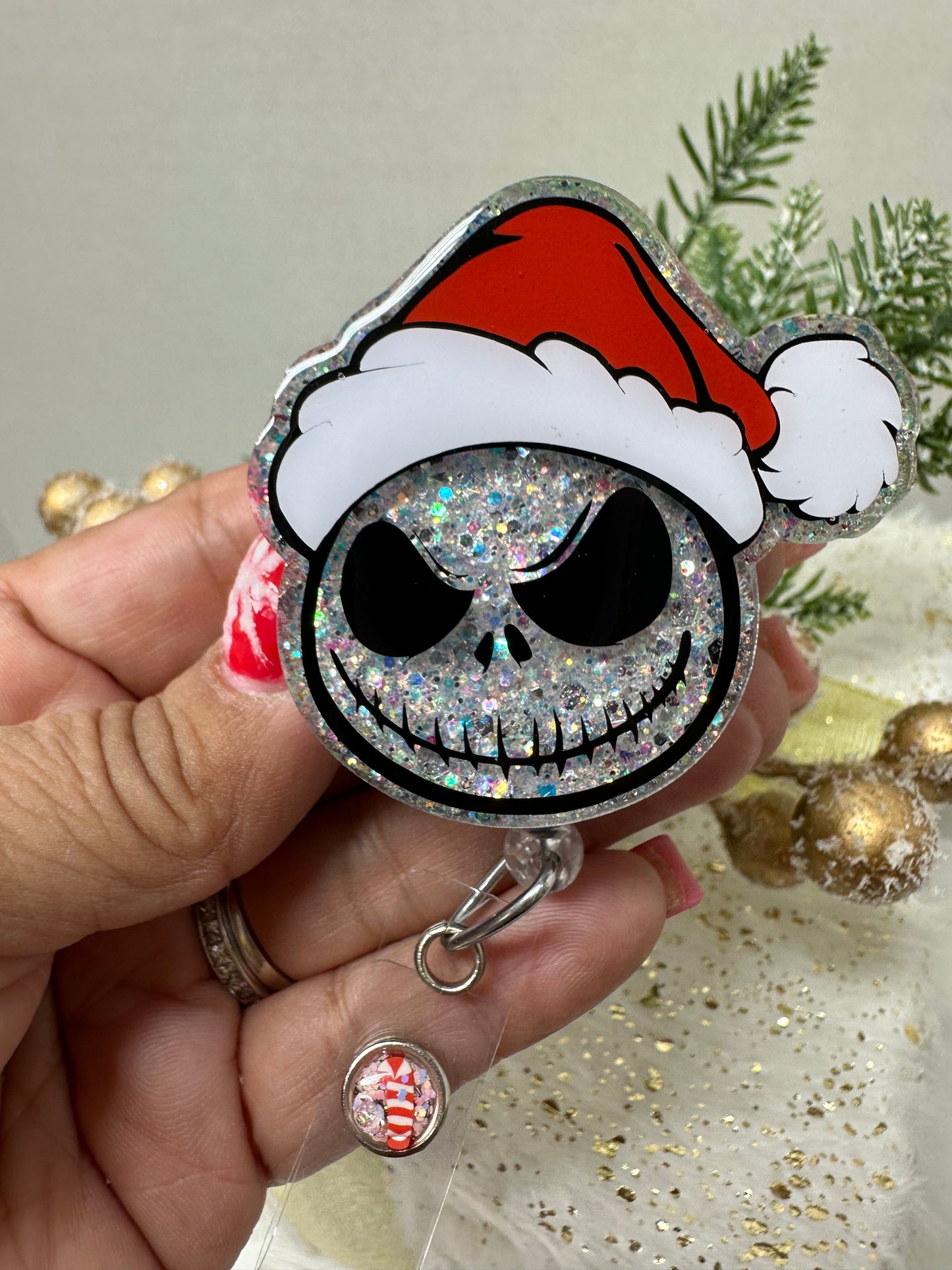 Santa Jack Badge Reel