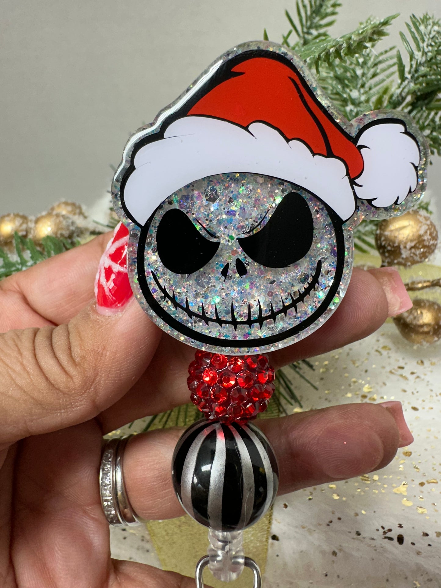 Santa Jack Badge Reel