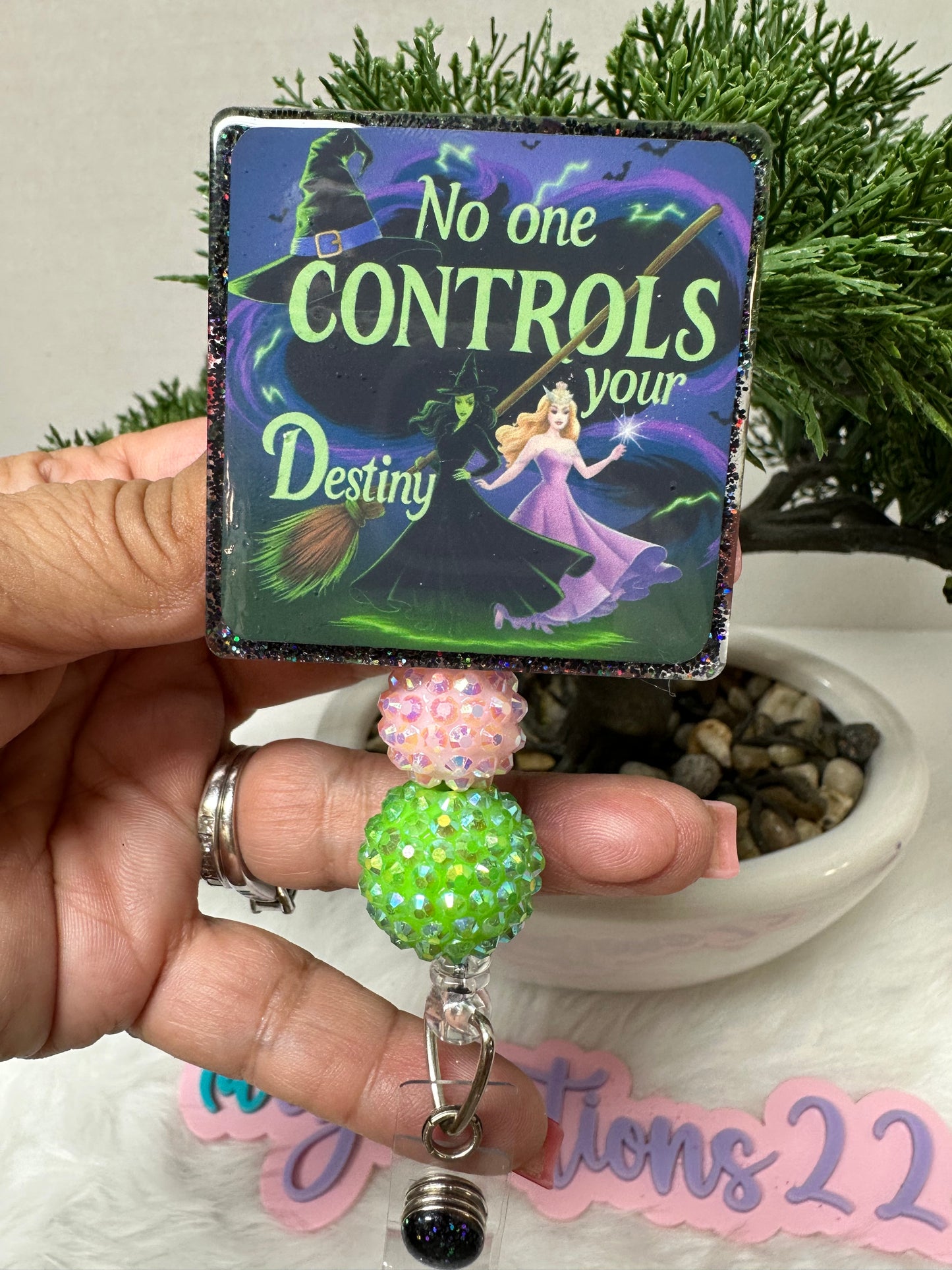 Wicked No One Controls Your Destiny Badge Reel