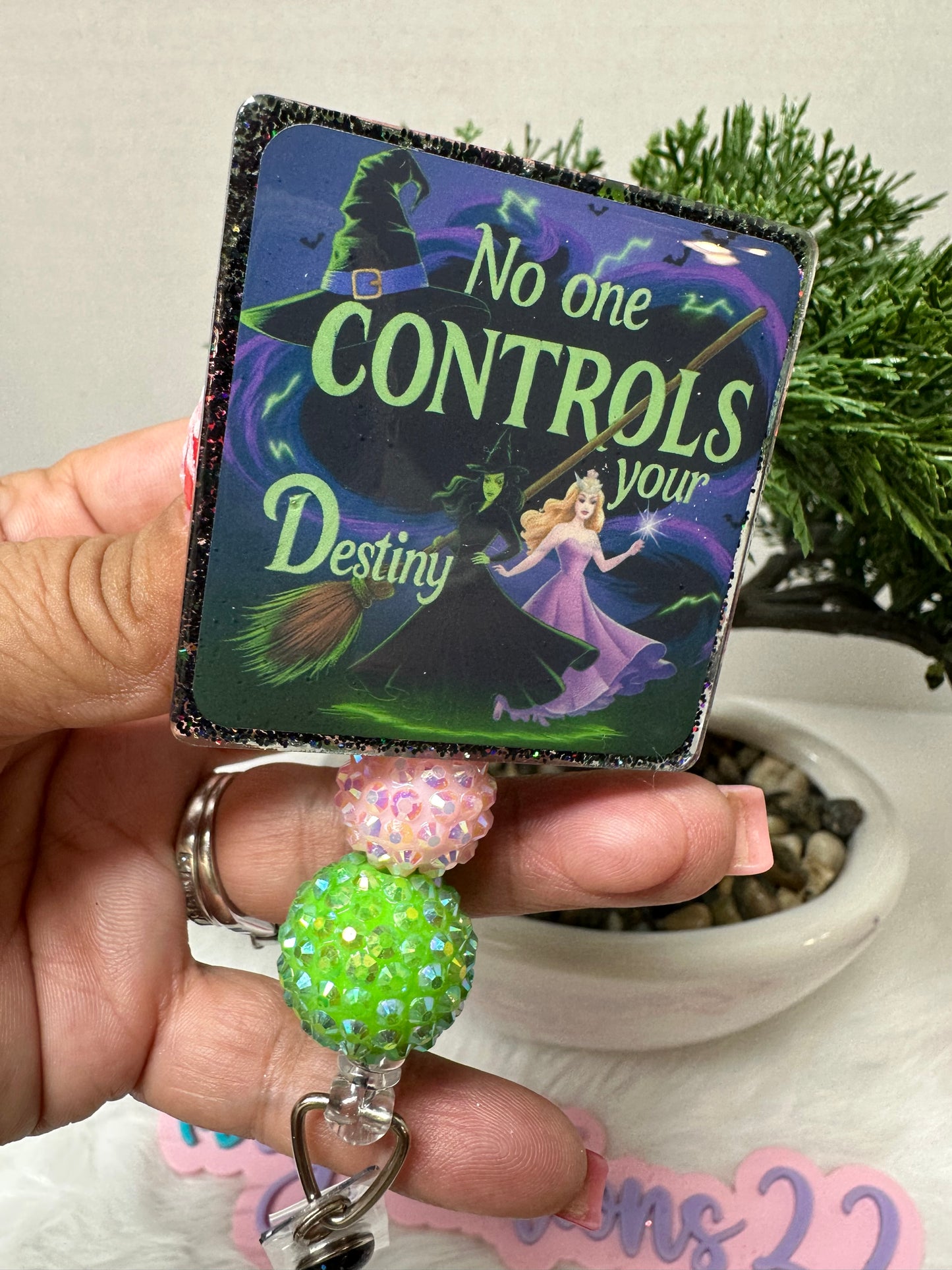 Wicked No One Controls Your Destiny Badge Reel