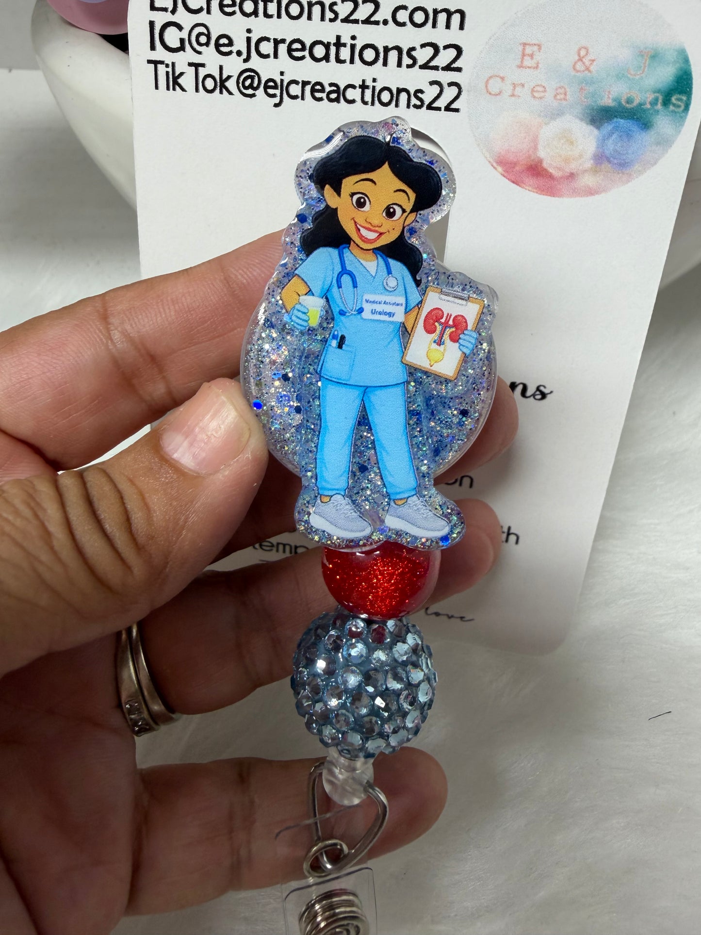 Medical Girlie Badge Reel