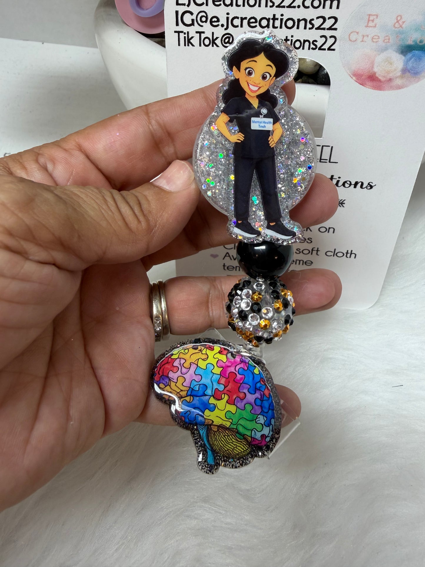 Medical Girlie Badge Reel