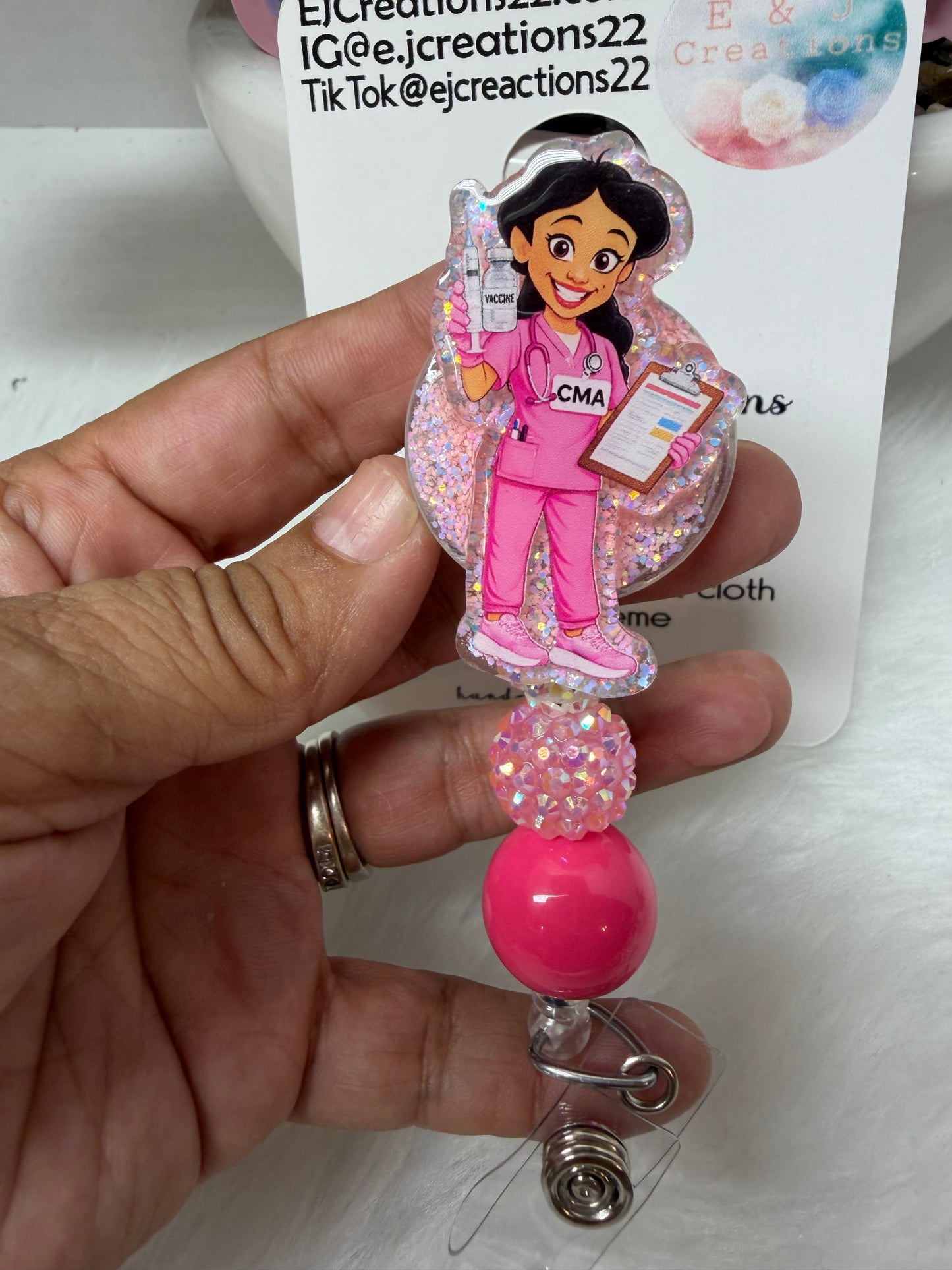 Medical Girlie Badge Reel
