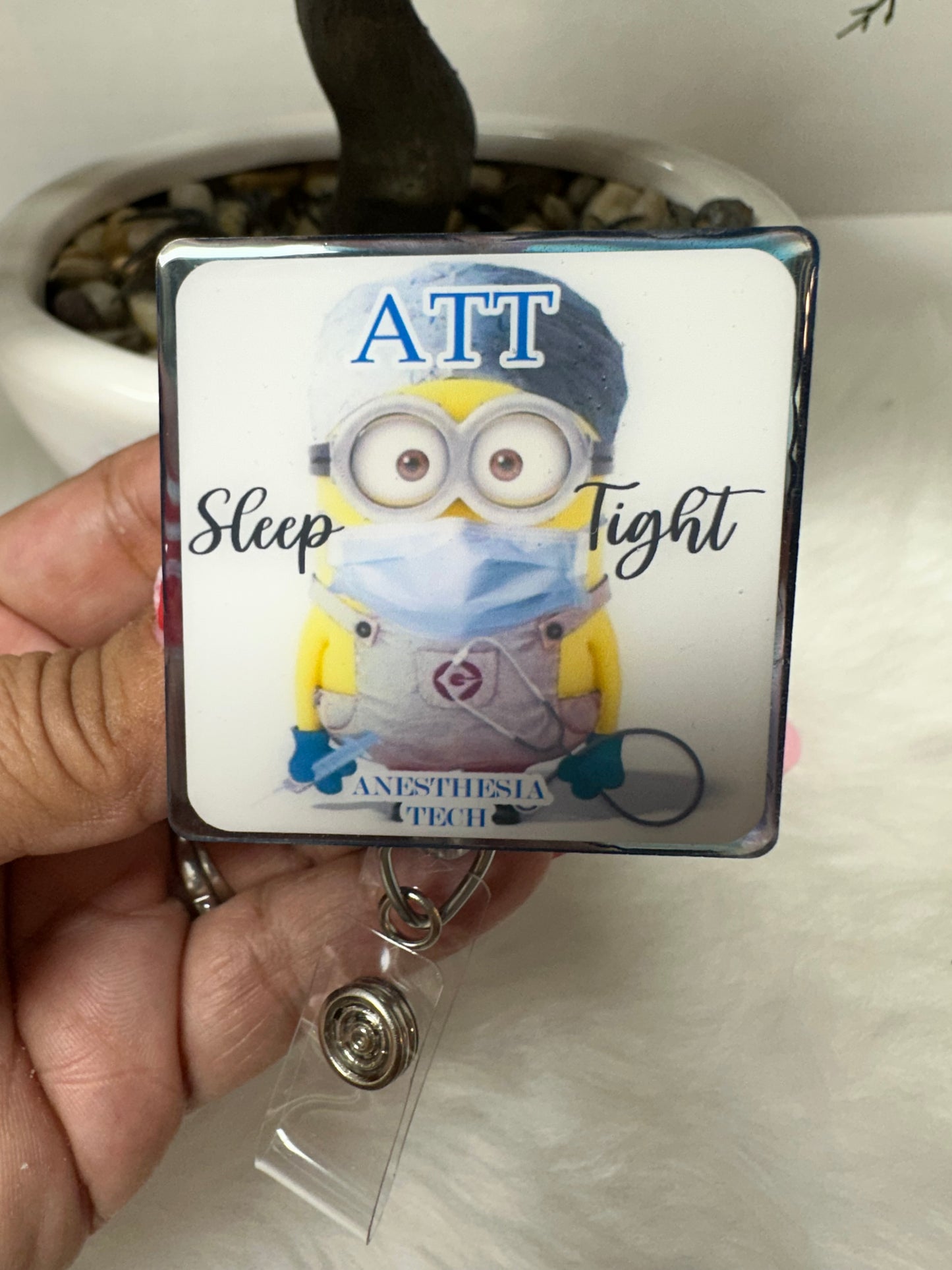 Anesthesia Tech Minion Badge Reel